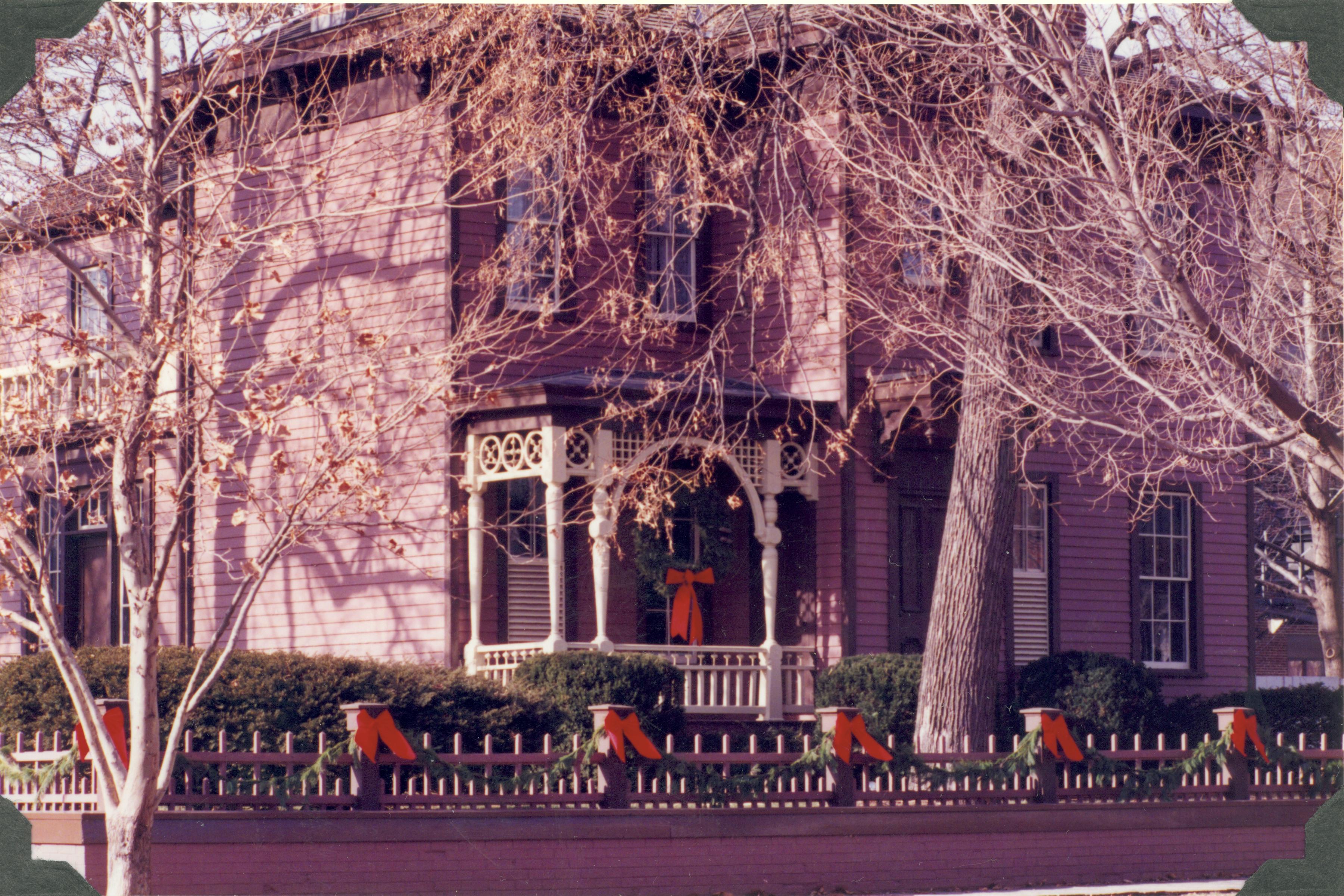 NA Lincoln Home NHS- Christmas in Lincoln Neighborhood Christmas, neighborhood