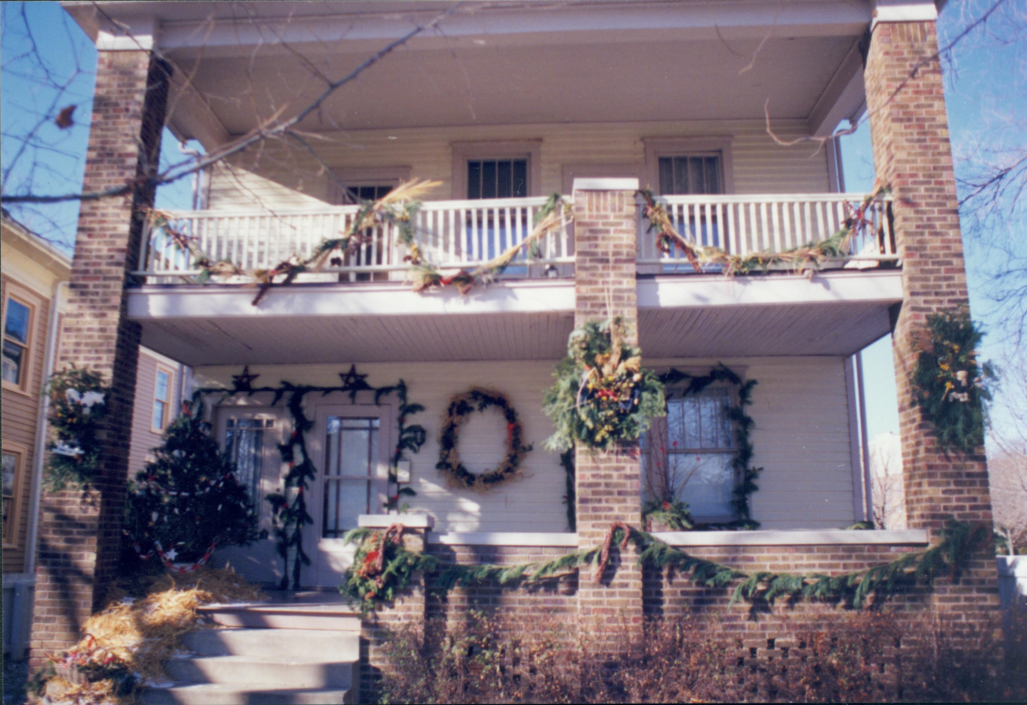 NA Lincoln Home NHS- Christmas in Lincoln Neighborhood, RP BP 89 Christmas, neighborhood