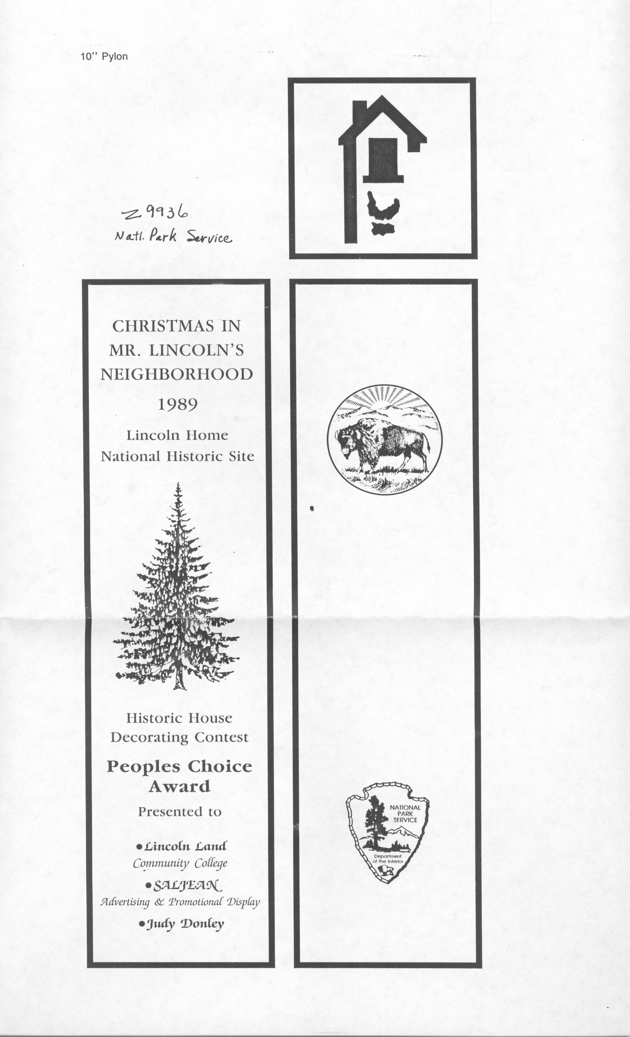 NA Lincoln Home NHS- Christmas in Licoln Neighborhood Awards Ceremony Christmas, neighborhood, ceremony