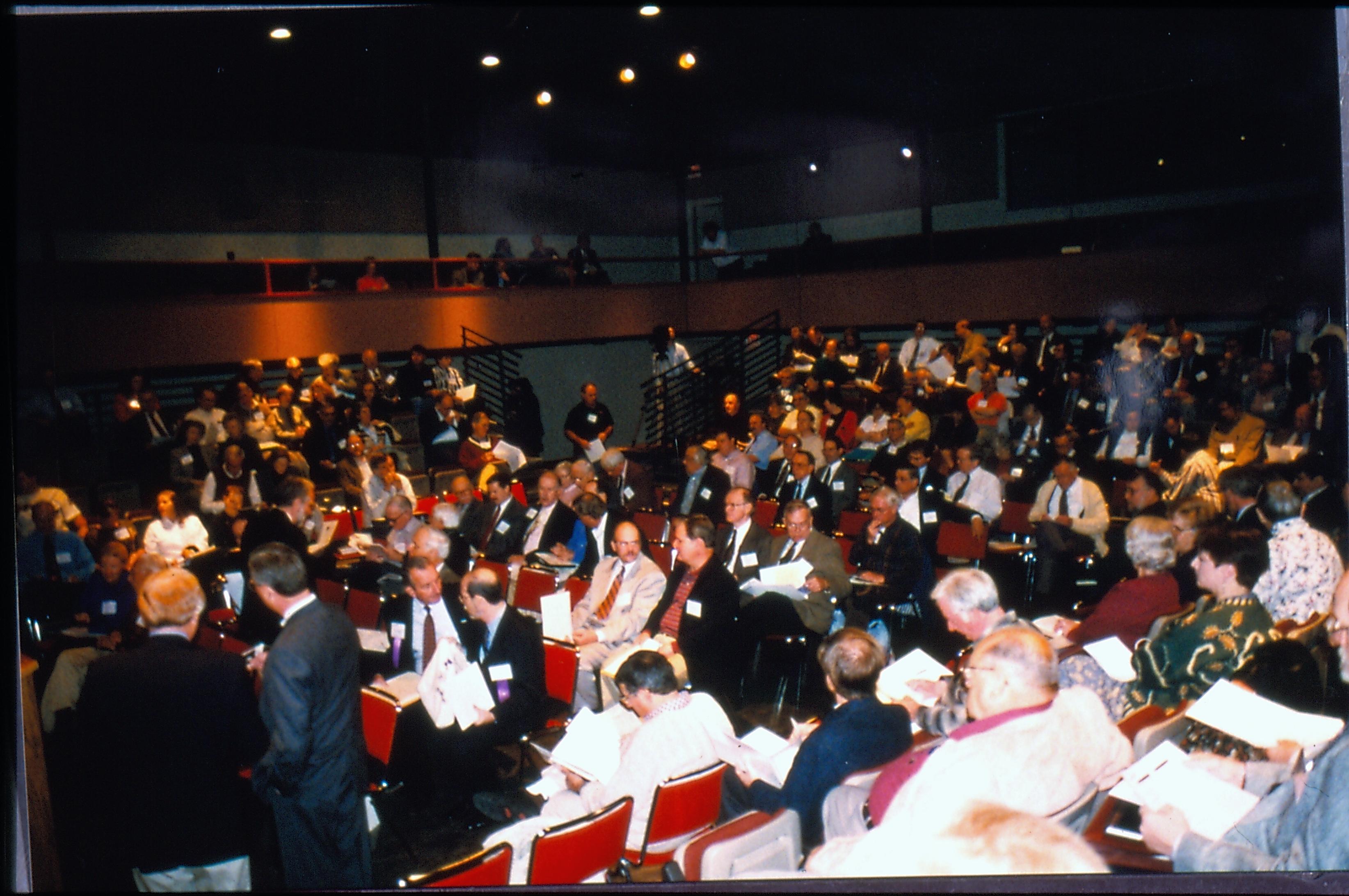 Attendees seated in lecture room. 1997 Colloq (color slides) Colloquium, 1997