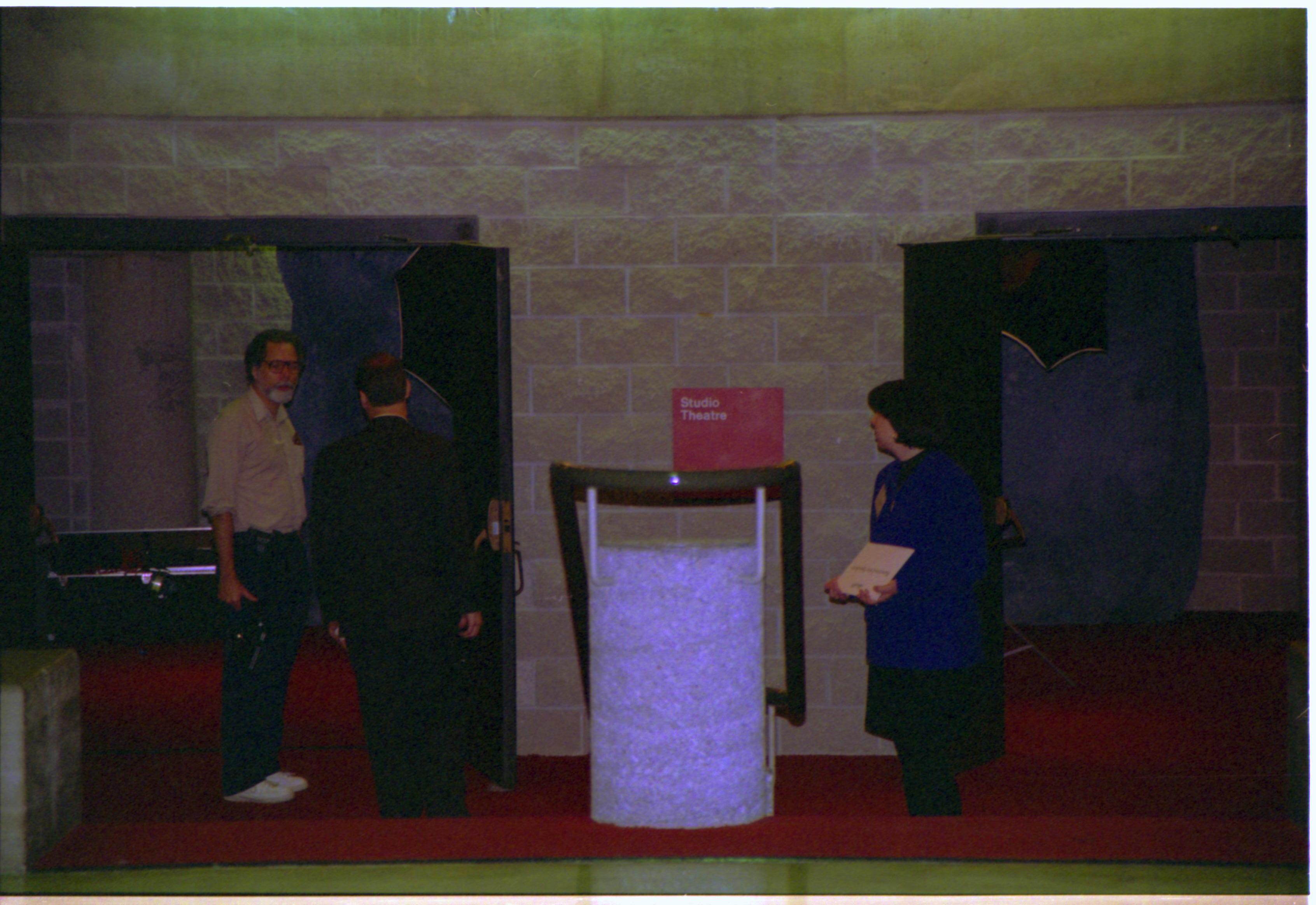 Tim Townsend and Linda N. Suits and photographer 4-1997 Colloq (color); 1 Colloquium, 1997