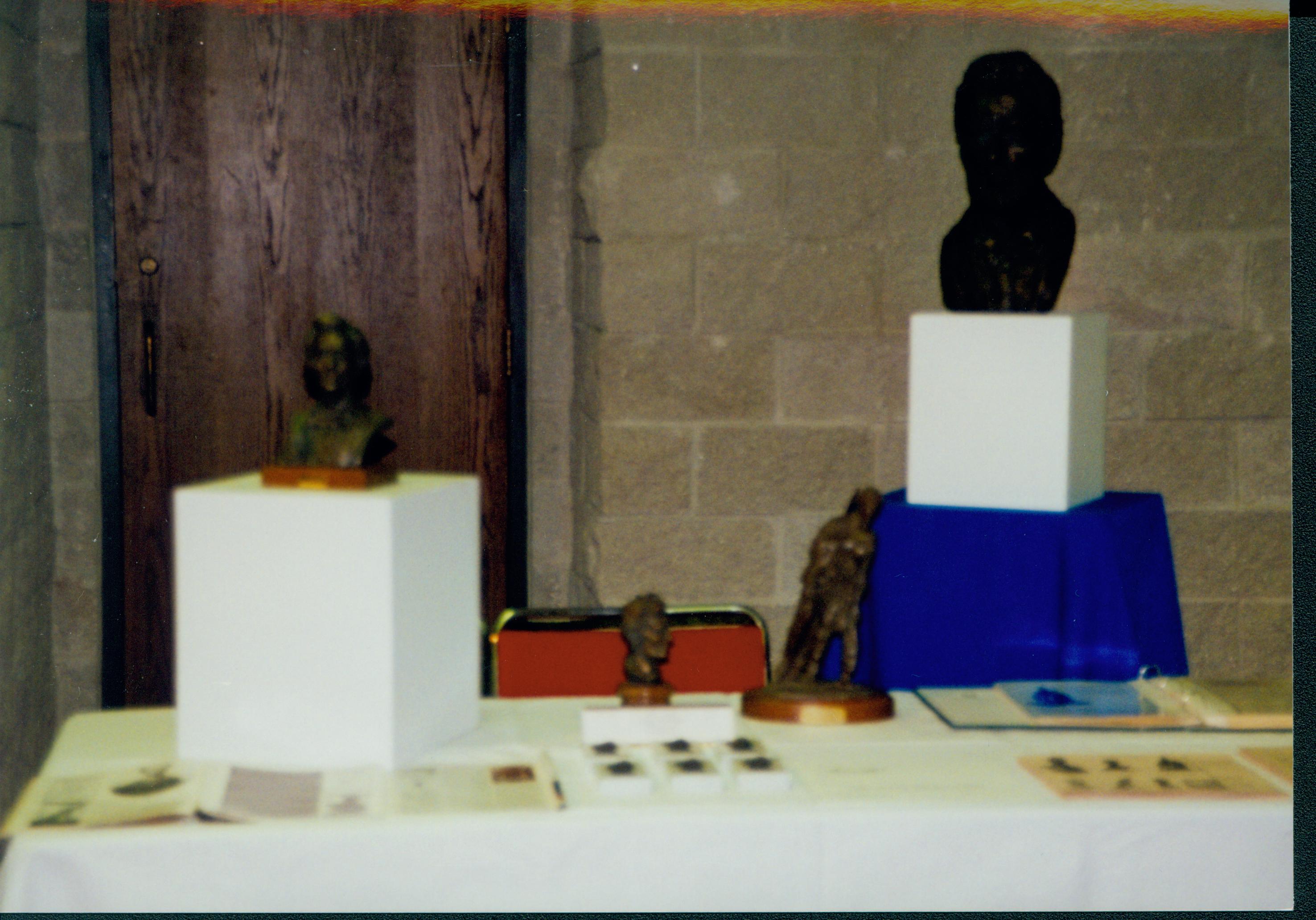 Lincoln sculpture exhibit 5-1997 Colloq (color); 23 Colloquium, 1997