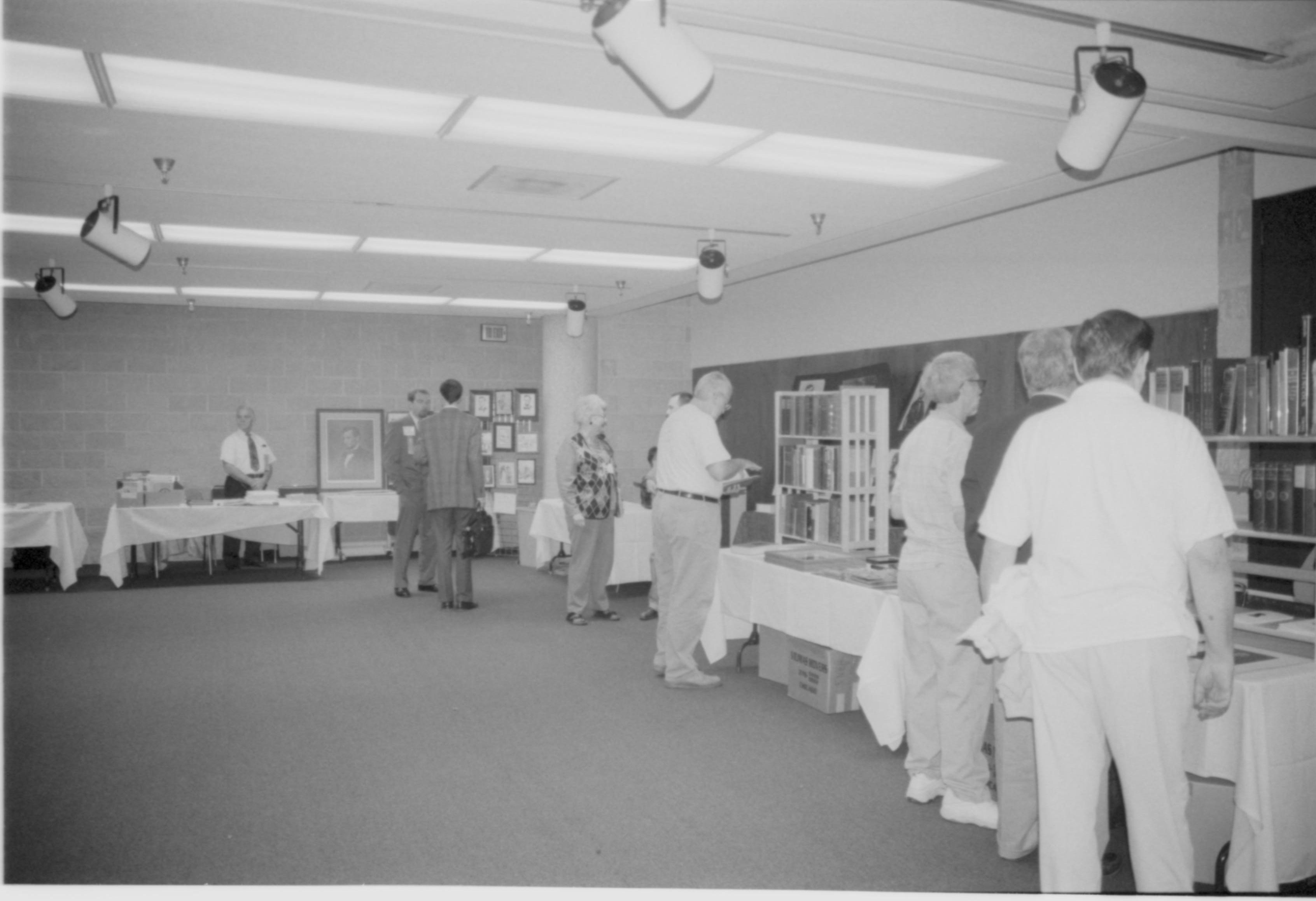 Participants in exhibit area 1999-16; 30 Colloquium, 1999