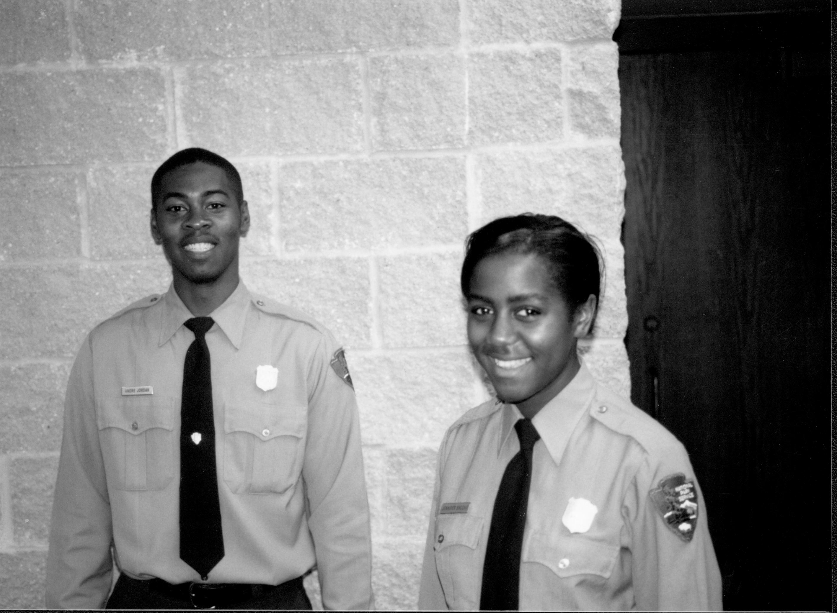 Two Africian-American Rangers. Lincoln Colloquium; UIS Roll#2, 3of4 Lincoln, Colloquium