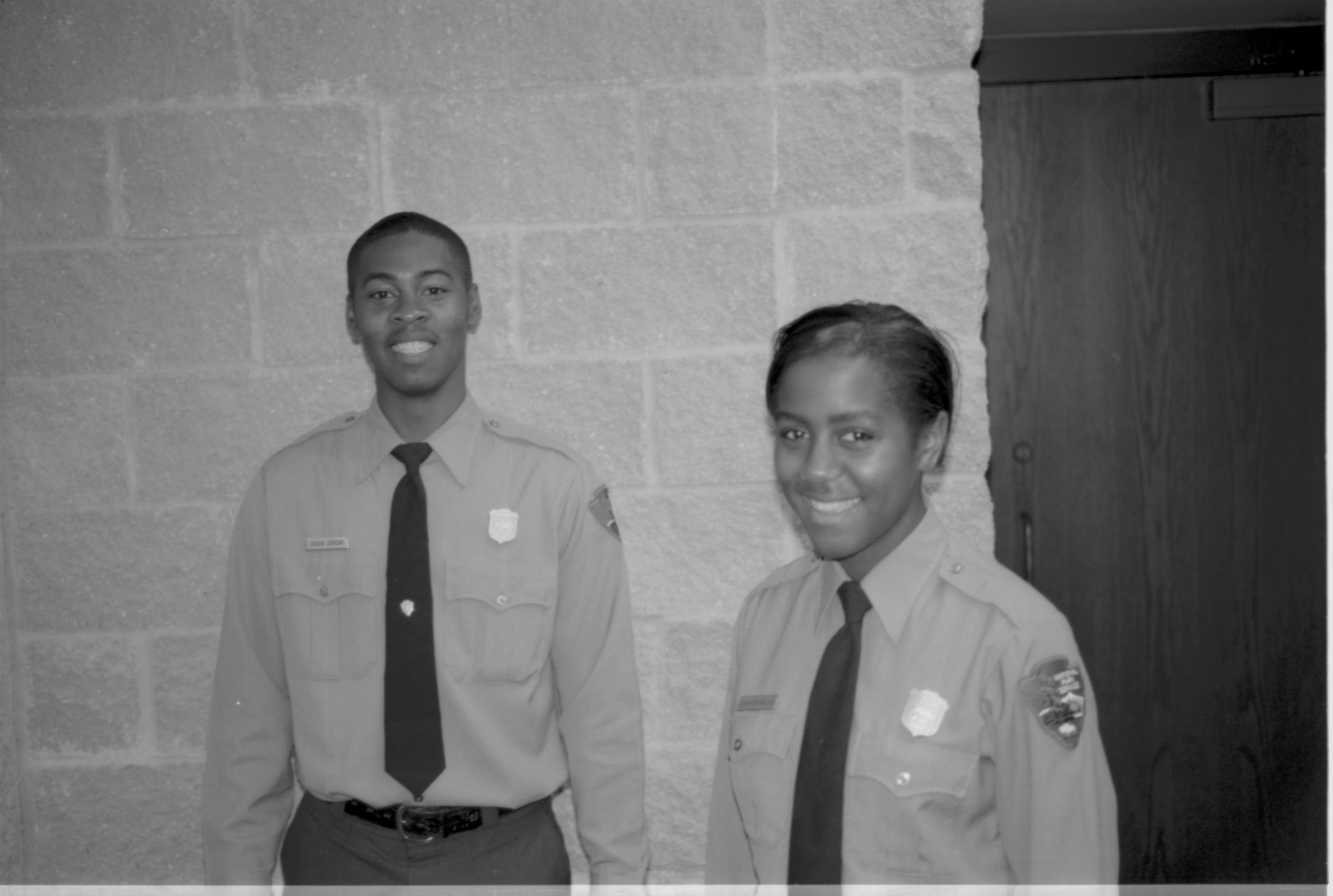 Two Africian-American Rangers. Lincoln Colloquium; UIS Roll#2, 4of4 Lincoln, Colloquium