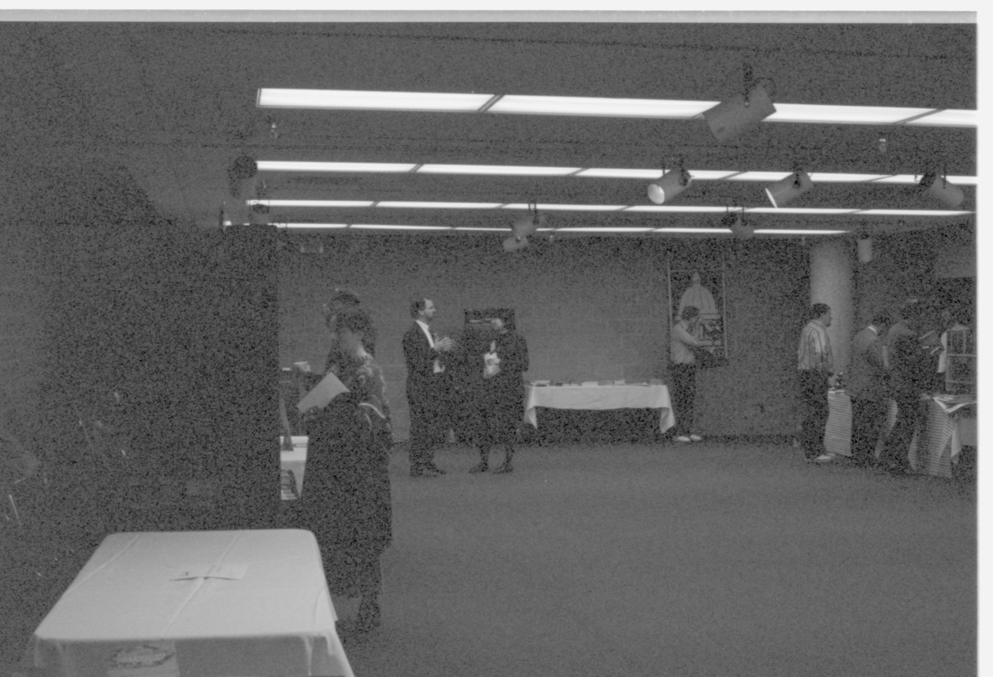 Exhibit hall.  2-1997 Colloq (b/w) Colloquium, 1997