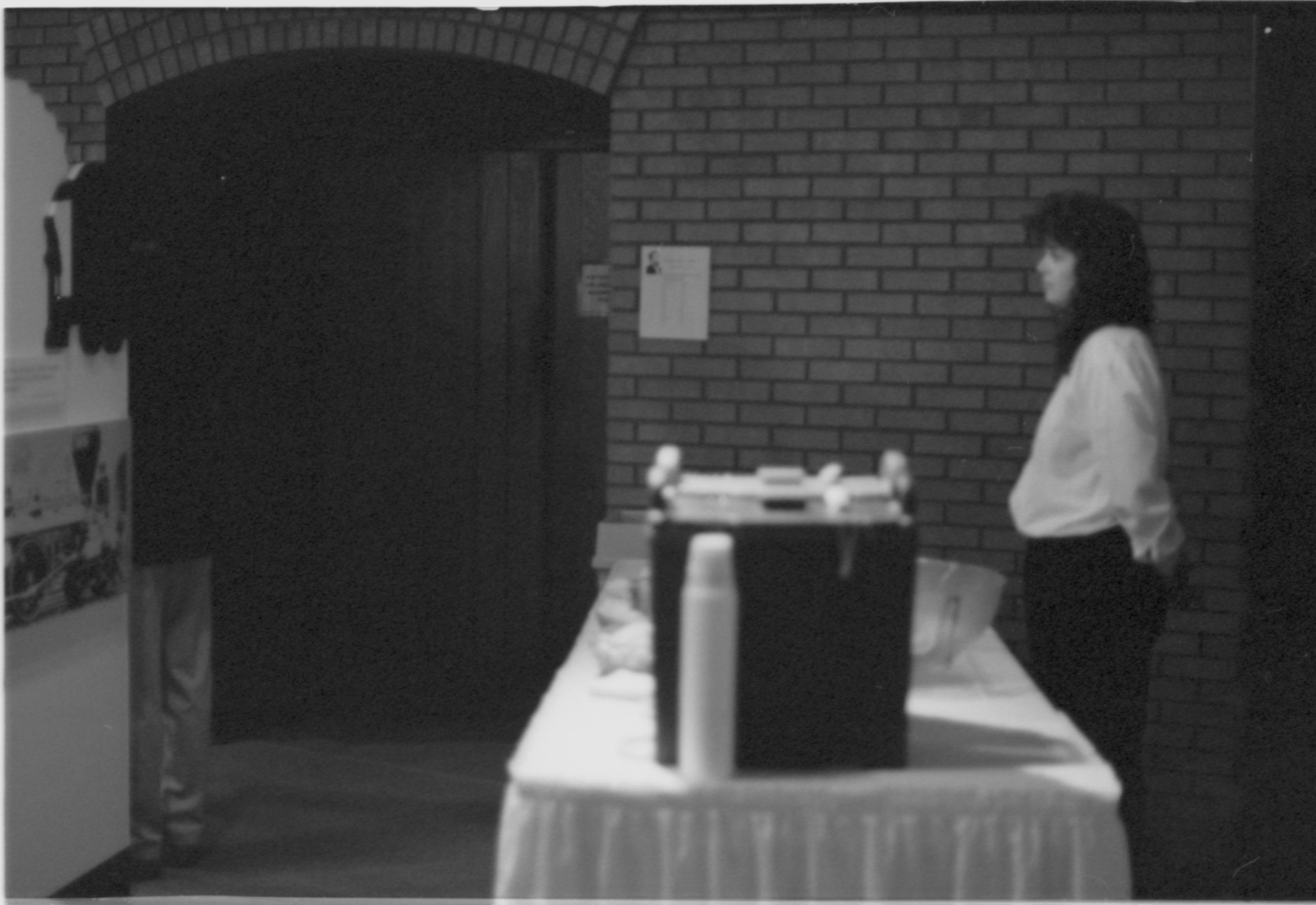 Refreshment Table 3-1997 Colloq (b/w); 16 Colloquium, 1997