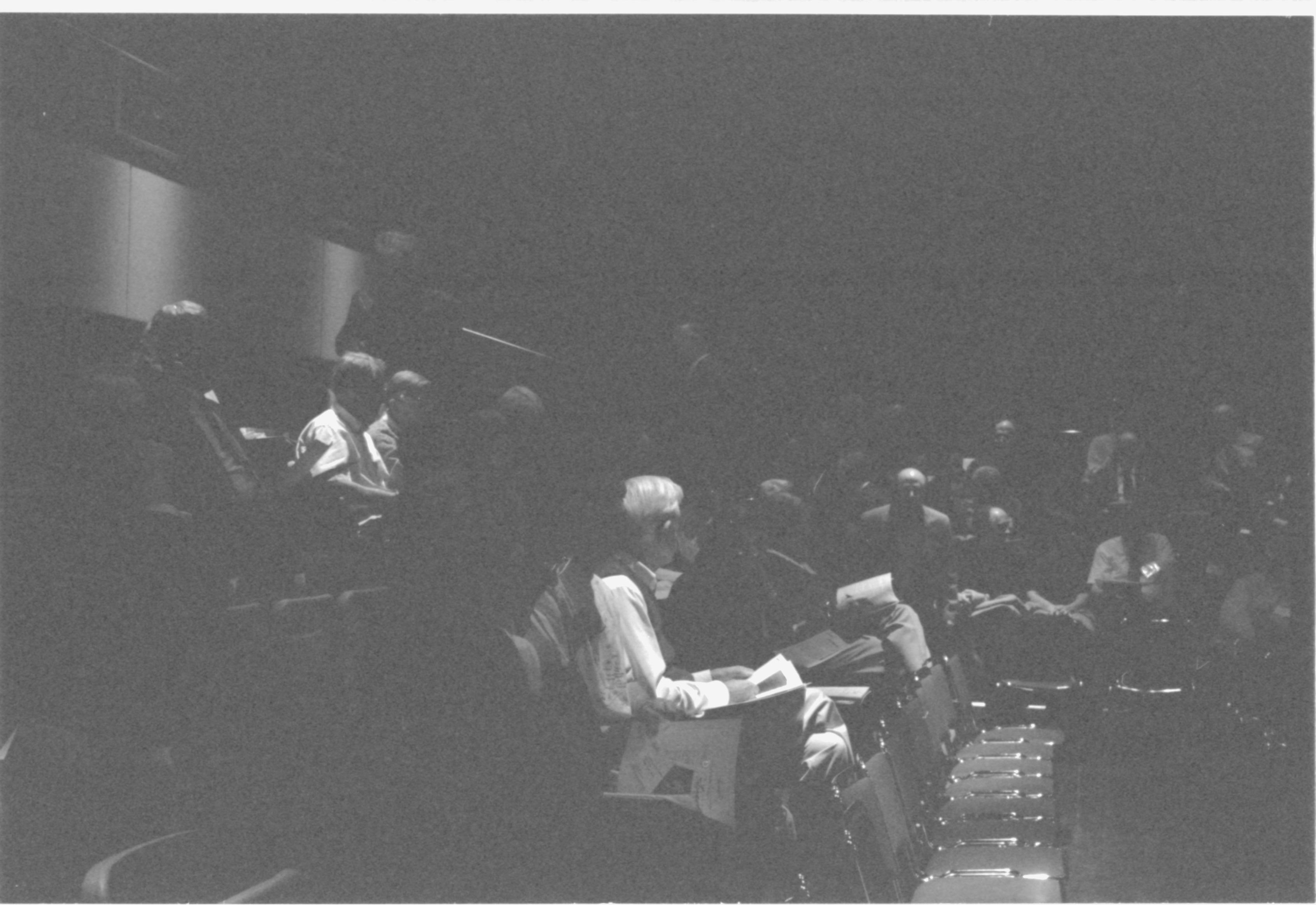 Lecture hall with audience  4-1997 Colloq (b/w); 10 Colloquium, 1997