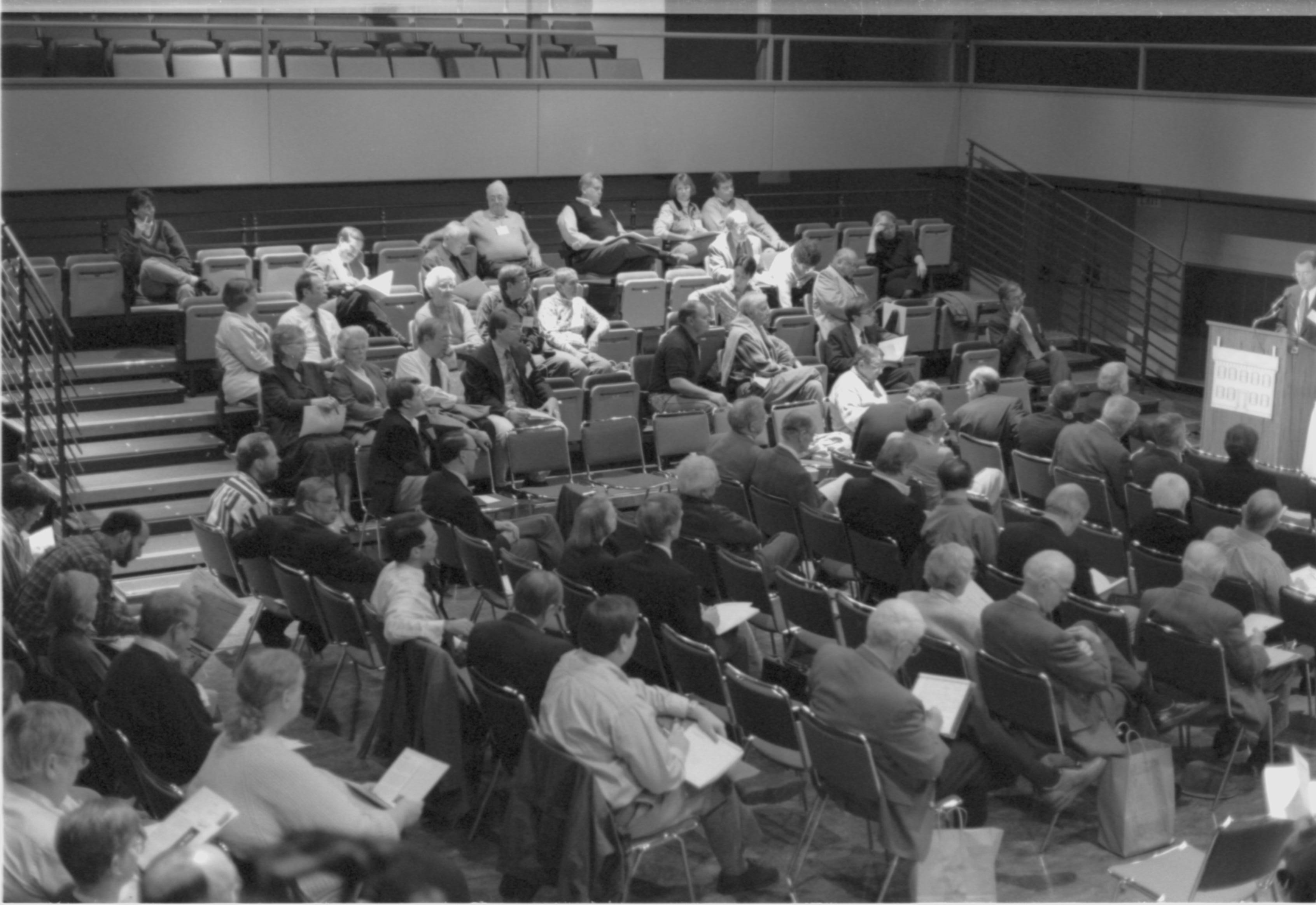 Lecture Hall 4-1997 Colloq (b/w); 22 Colloquium, 1997