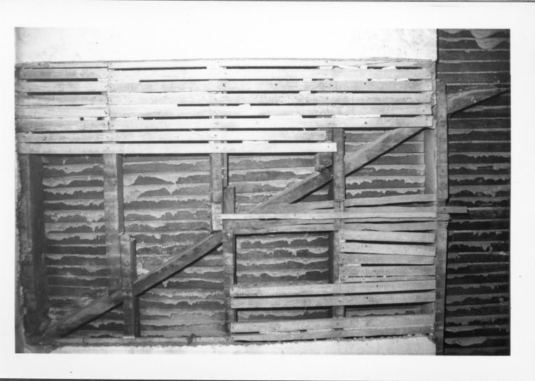 Condell House, lath work. Condell, Lath Work