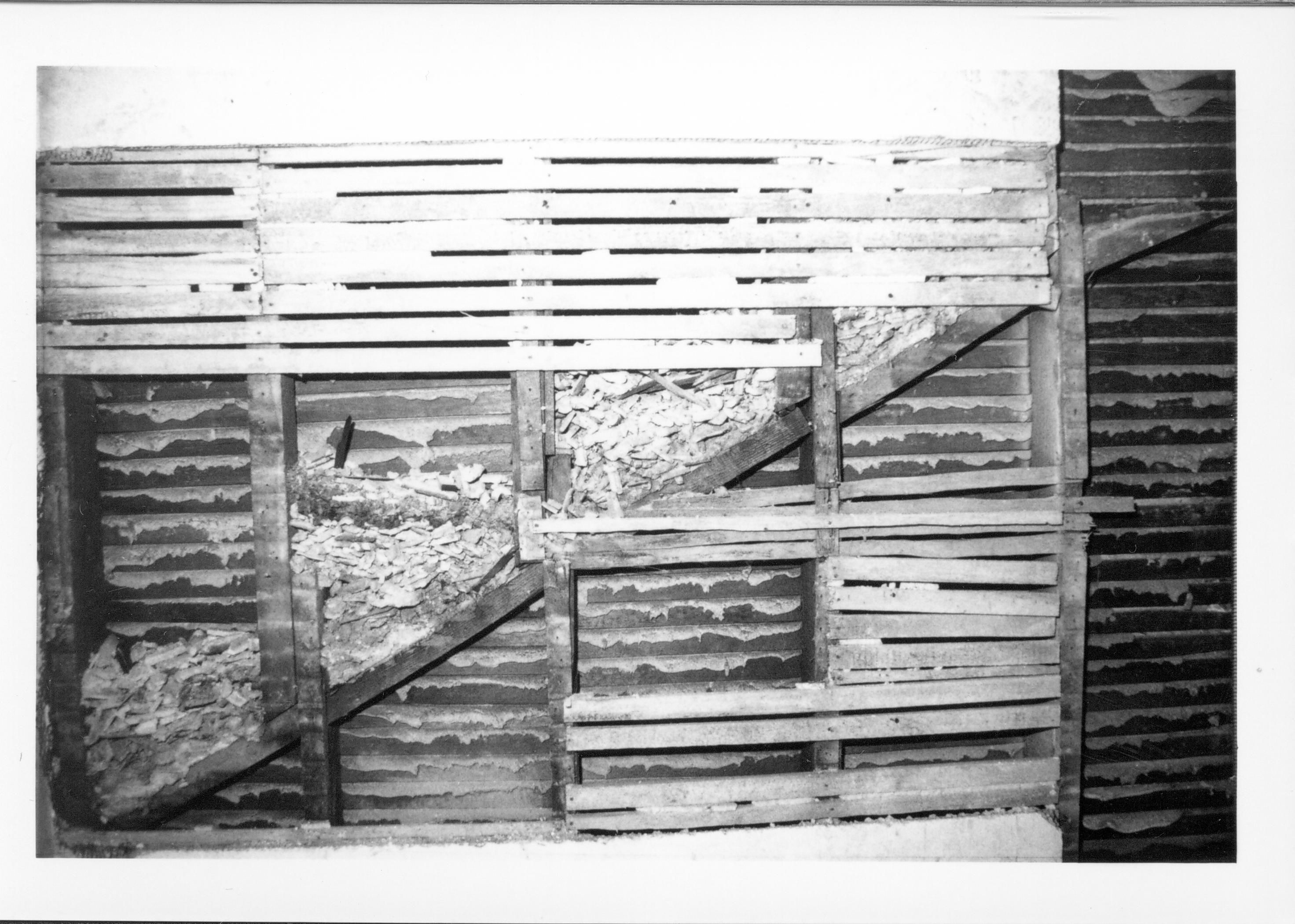 Condell House, lath work and behind. Condell, Lath Work