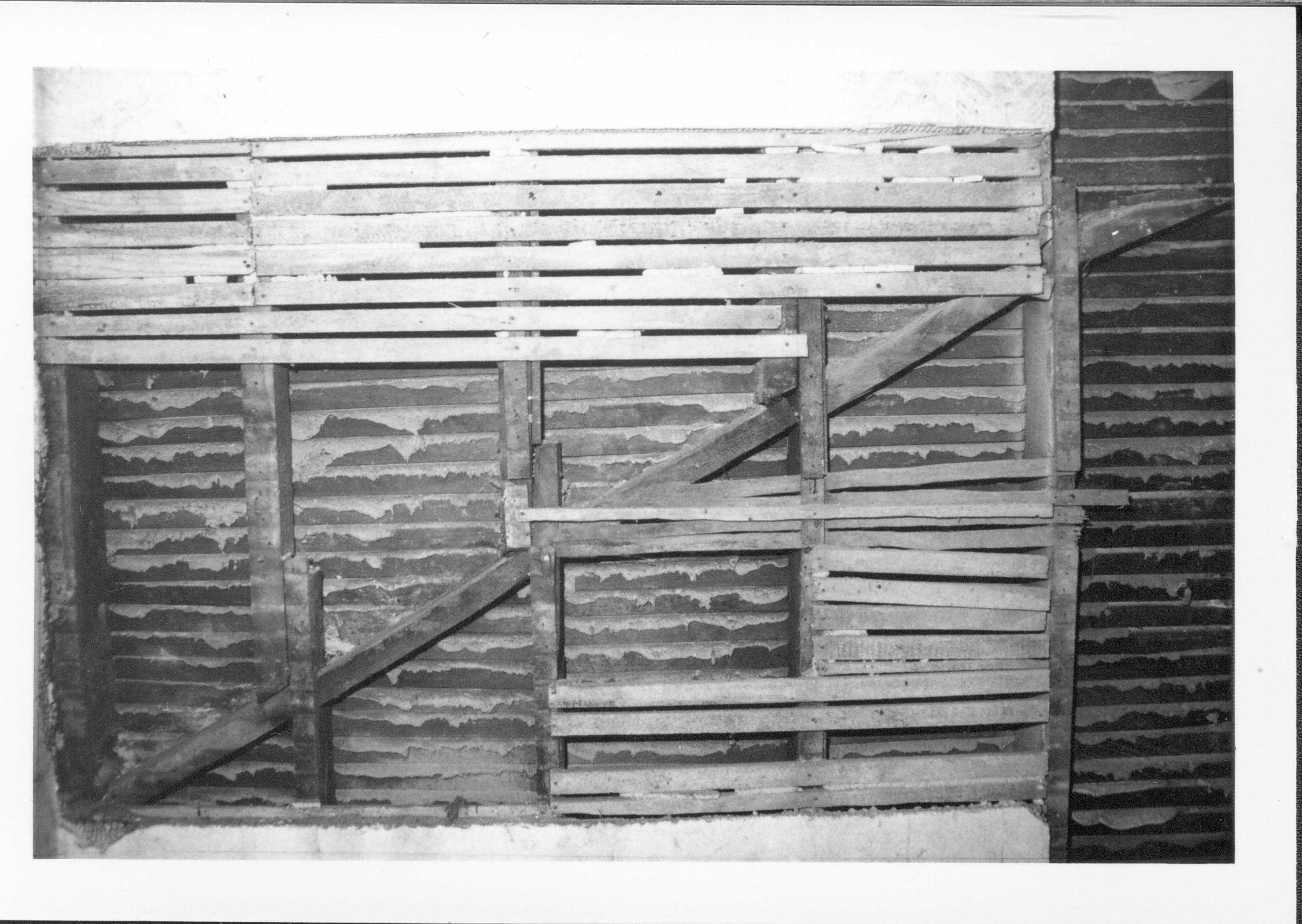 Condell House, lath work. Condell, Lath Work