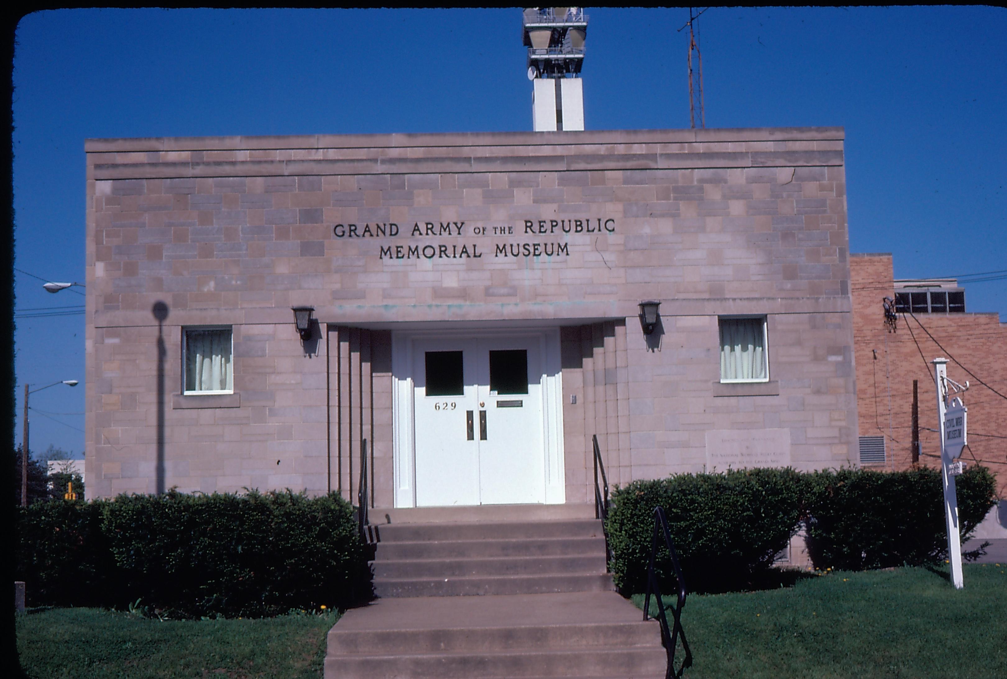 Grand Army of the Republic Museum (front). Grand Army, GAR