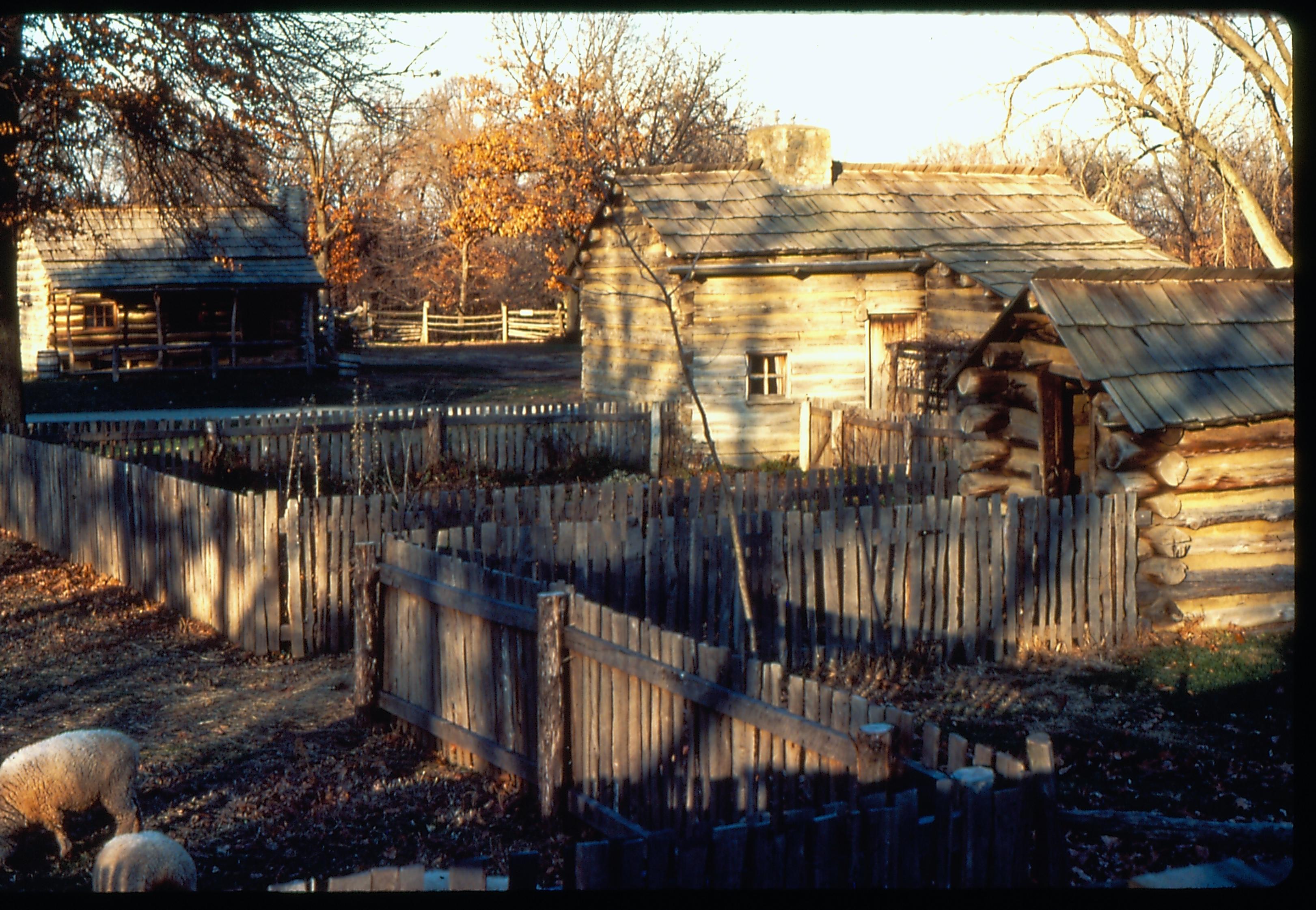 Cabins, New Salem State Park New Salem