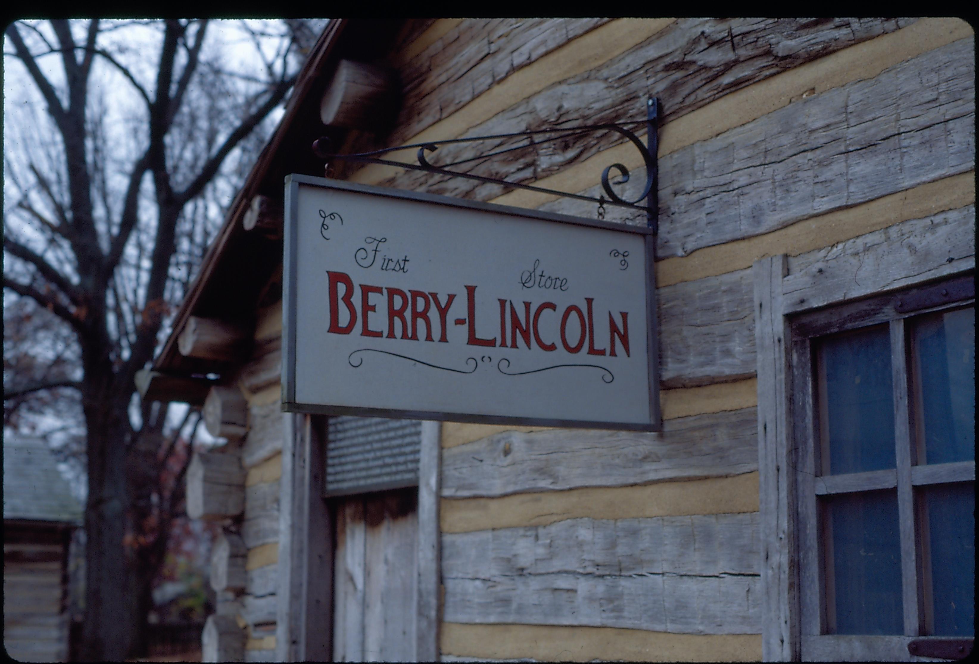 First Berry-Lincoln Store - New Salem