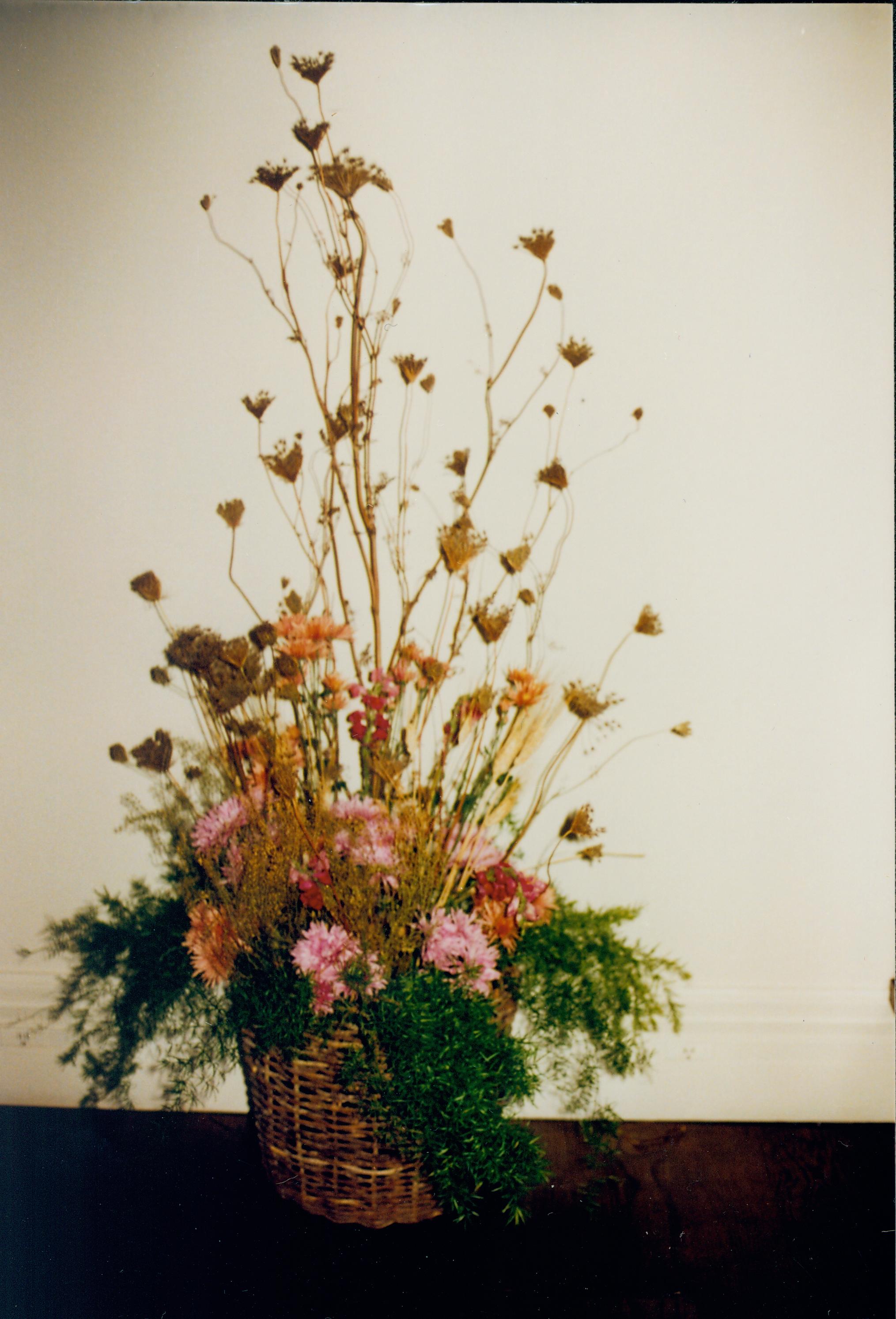 Flower arrangement. Old State Capitol, Springfield, IL. Old State Capitol, Decorations