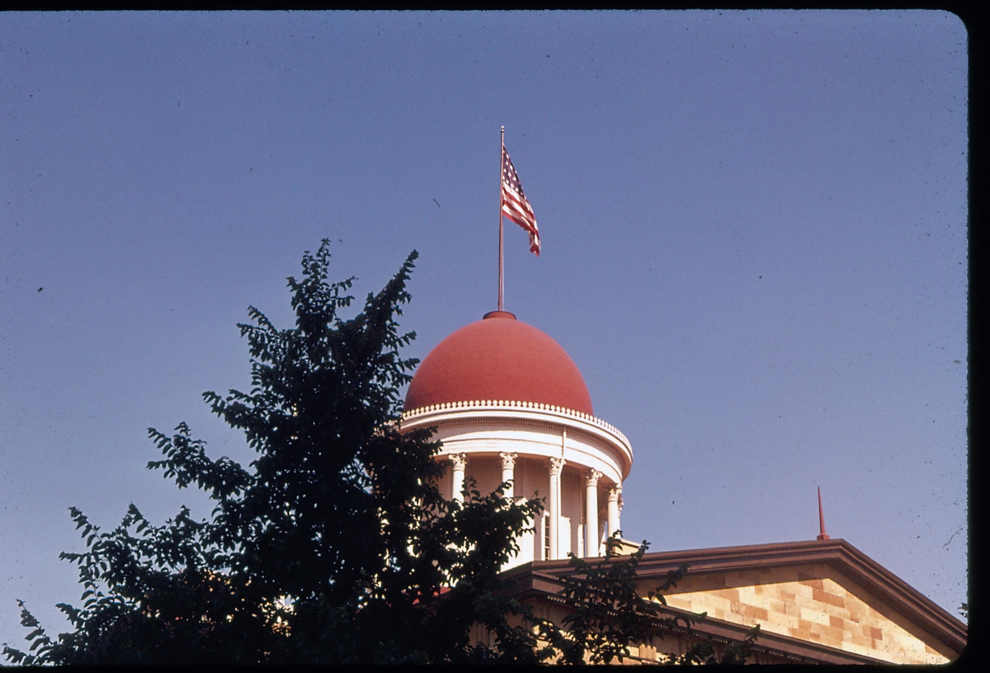 Old State Capitol dome. Springfield, IL Old State Capitol