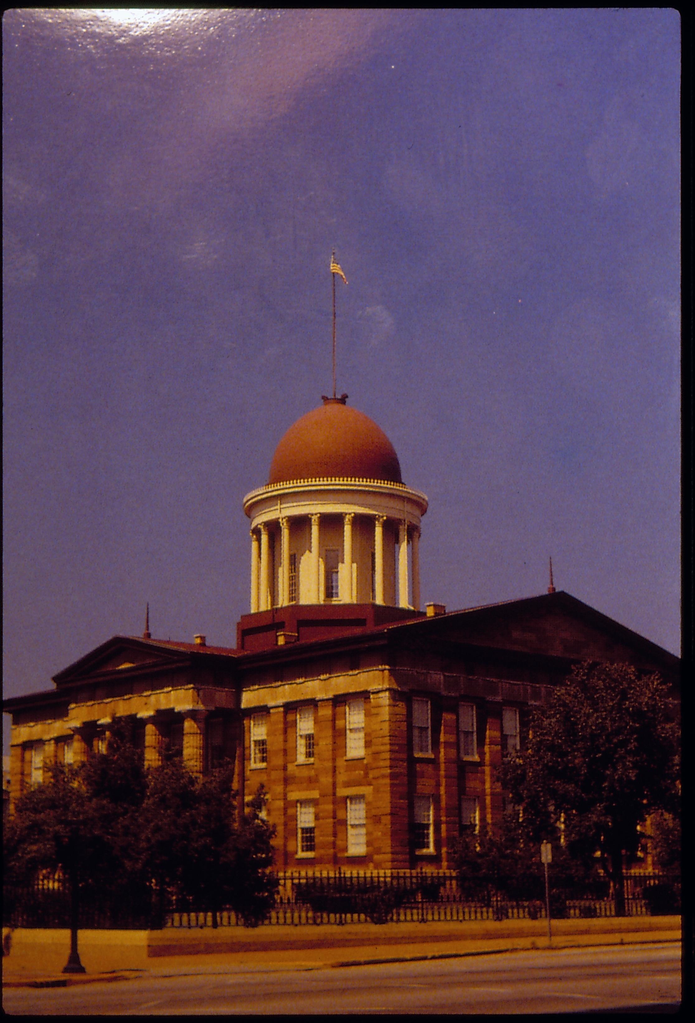 Old State Capitol, exterior. Springfield, IL Old State Capitol