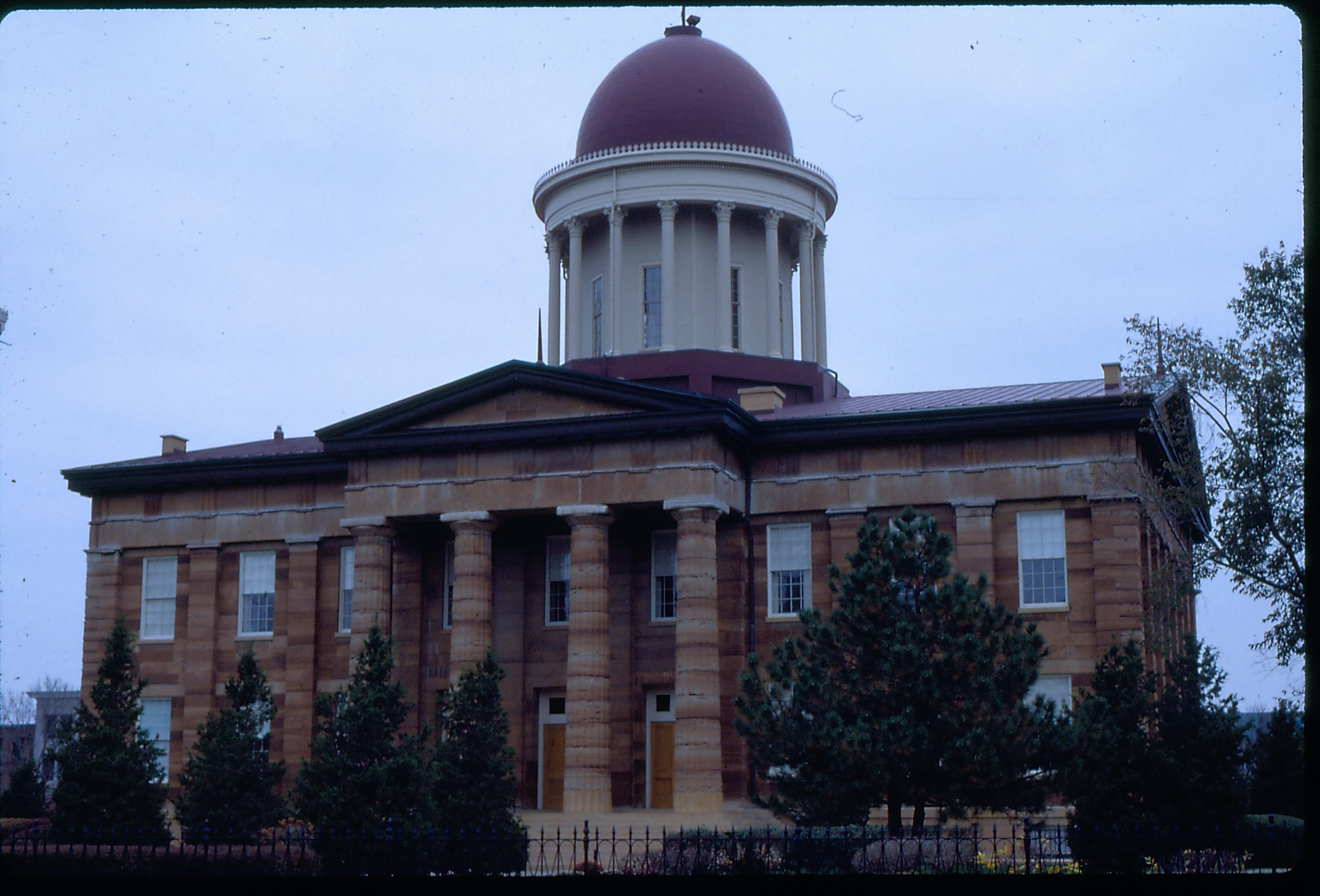 Old State Capitol, exterior. Springfield, IL Old State Capitol