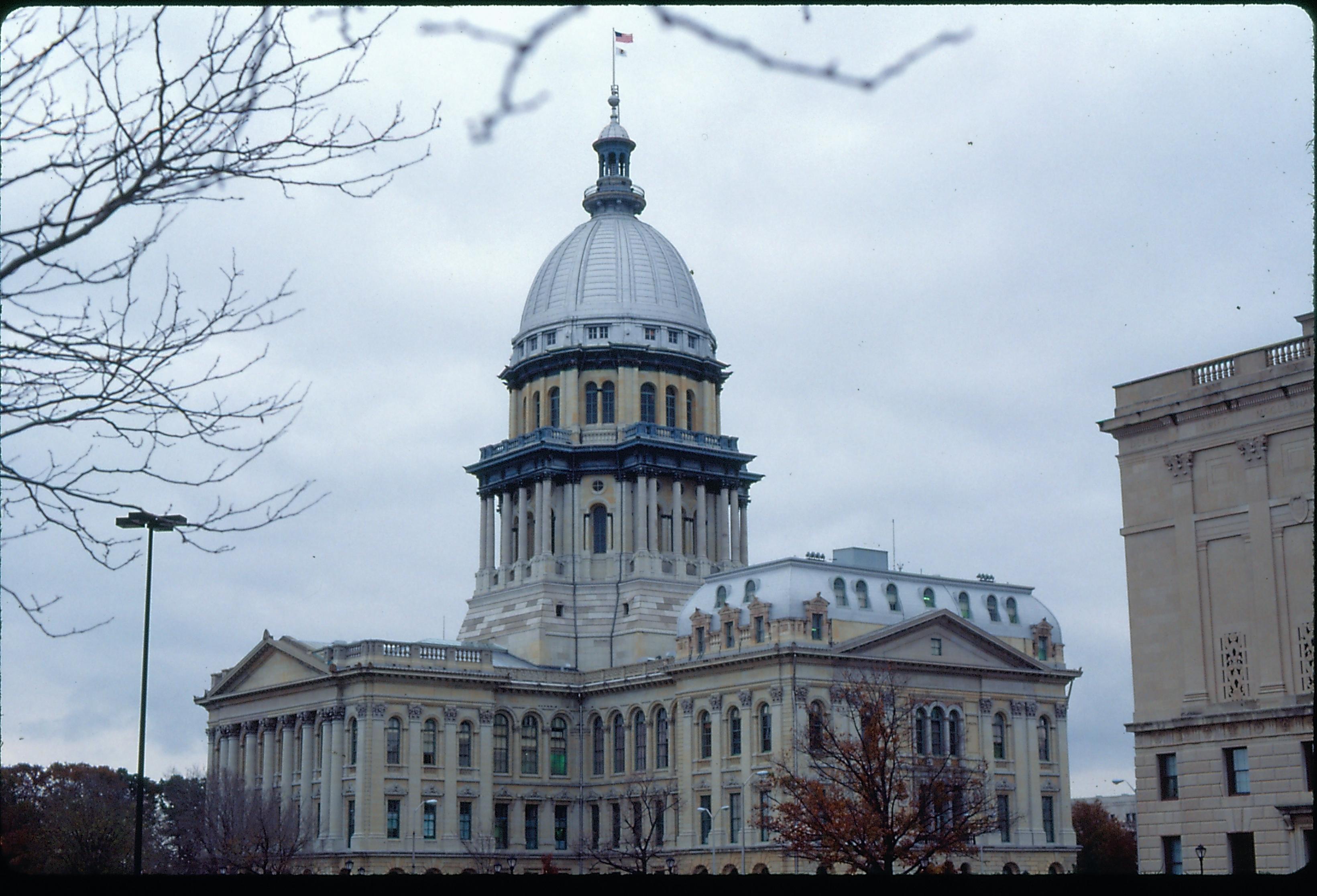 State Capitol-back and south sides. New State Cap. New State Capitol