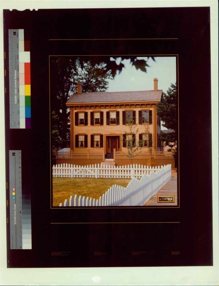 Restoration Poster Lincoln Home, Historical