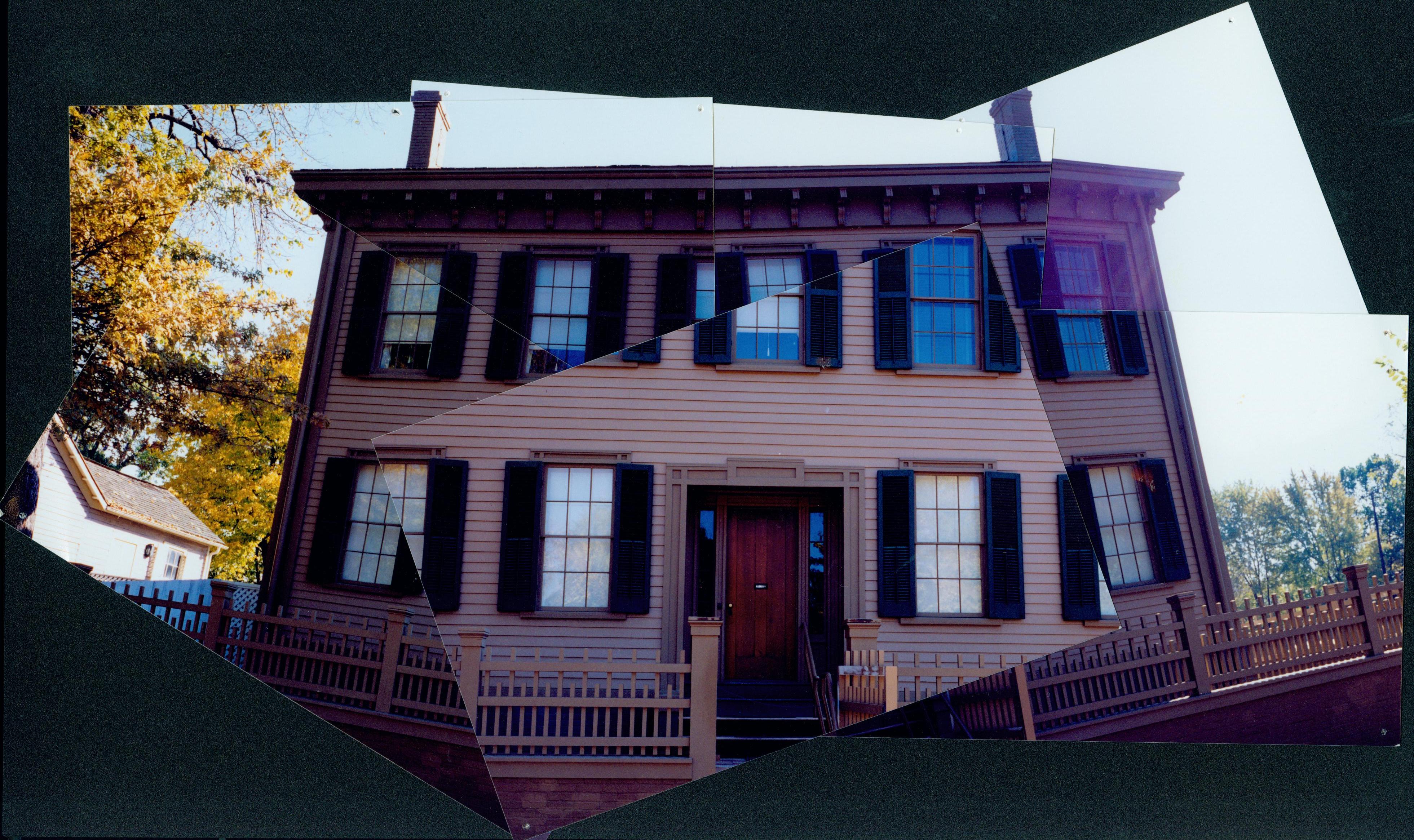 1997 - Lincoln Home - as seen by Joel Van Hoaften, Museum Aide Lincoln Home