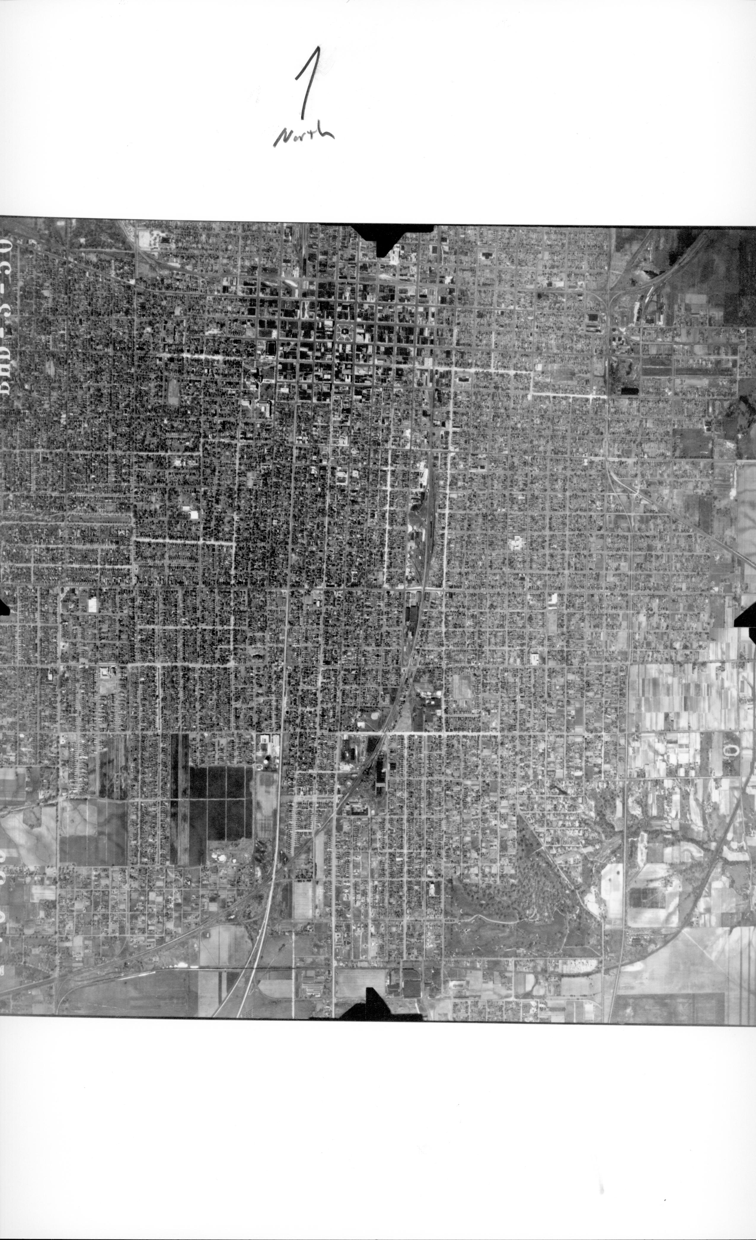 Aerial Photo #BHD-3-50; 1938; Springfield, IL Springfield, Aerial Photograph
