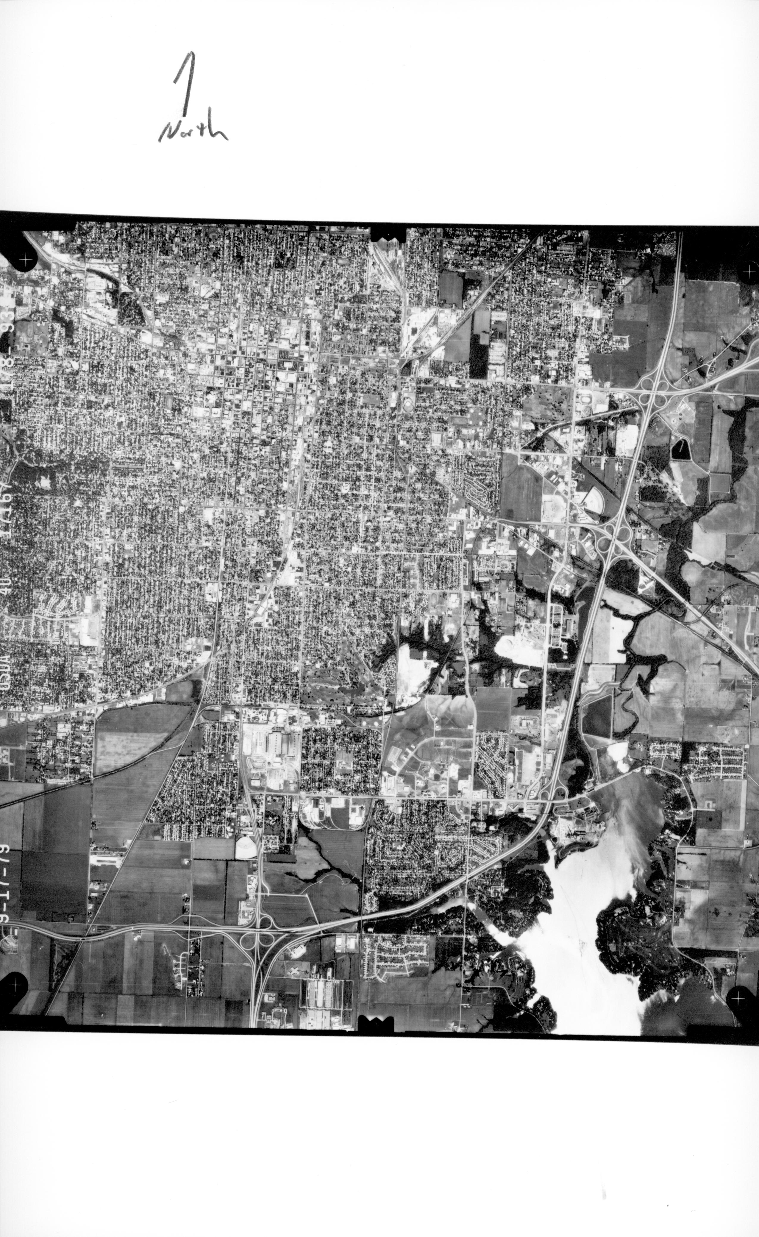 Aerial Photo #USDA-40-17167-178-93; 1979; Springfield, IL Springfield, Aerial Photograph