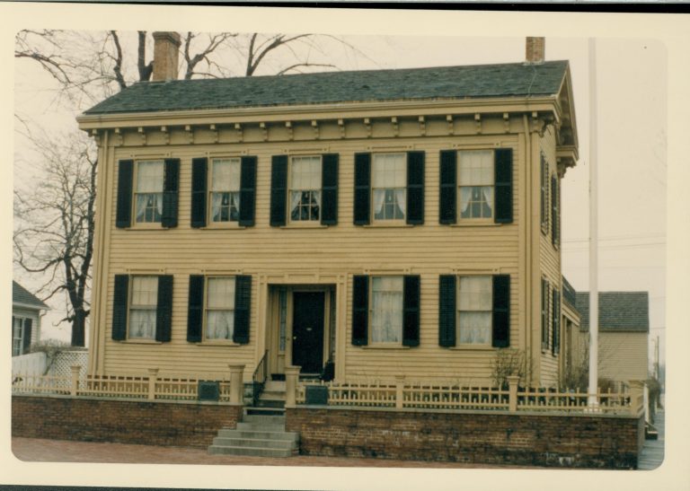 A. Lincoln Home, Springfield, Ill. 