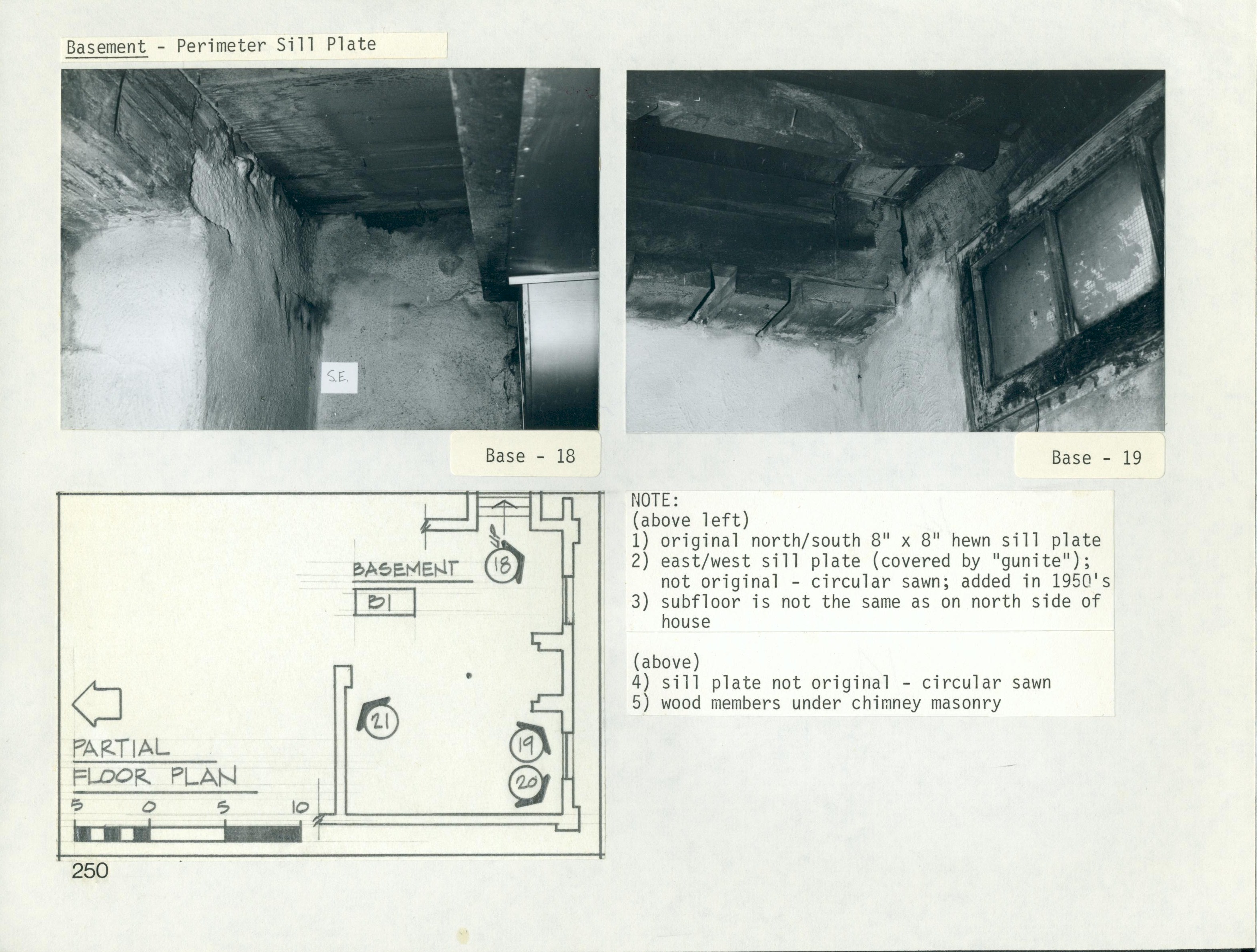 Basement - Perimeter Still Plate P18 and P19 