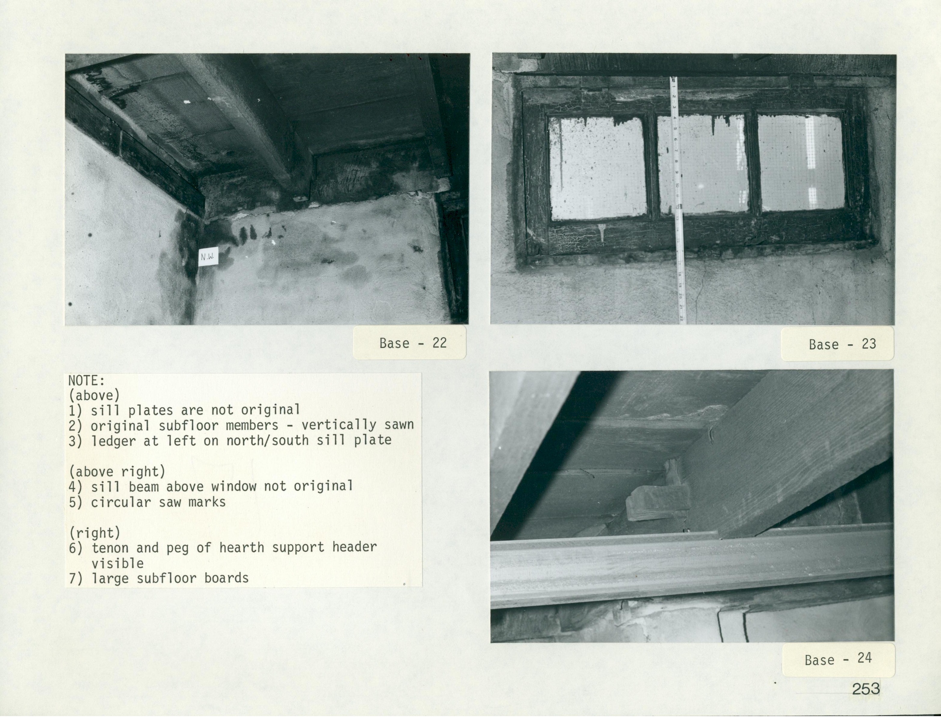 Basement - Miscellaneous P22, P23, and P24 