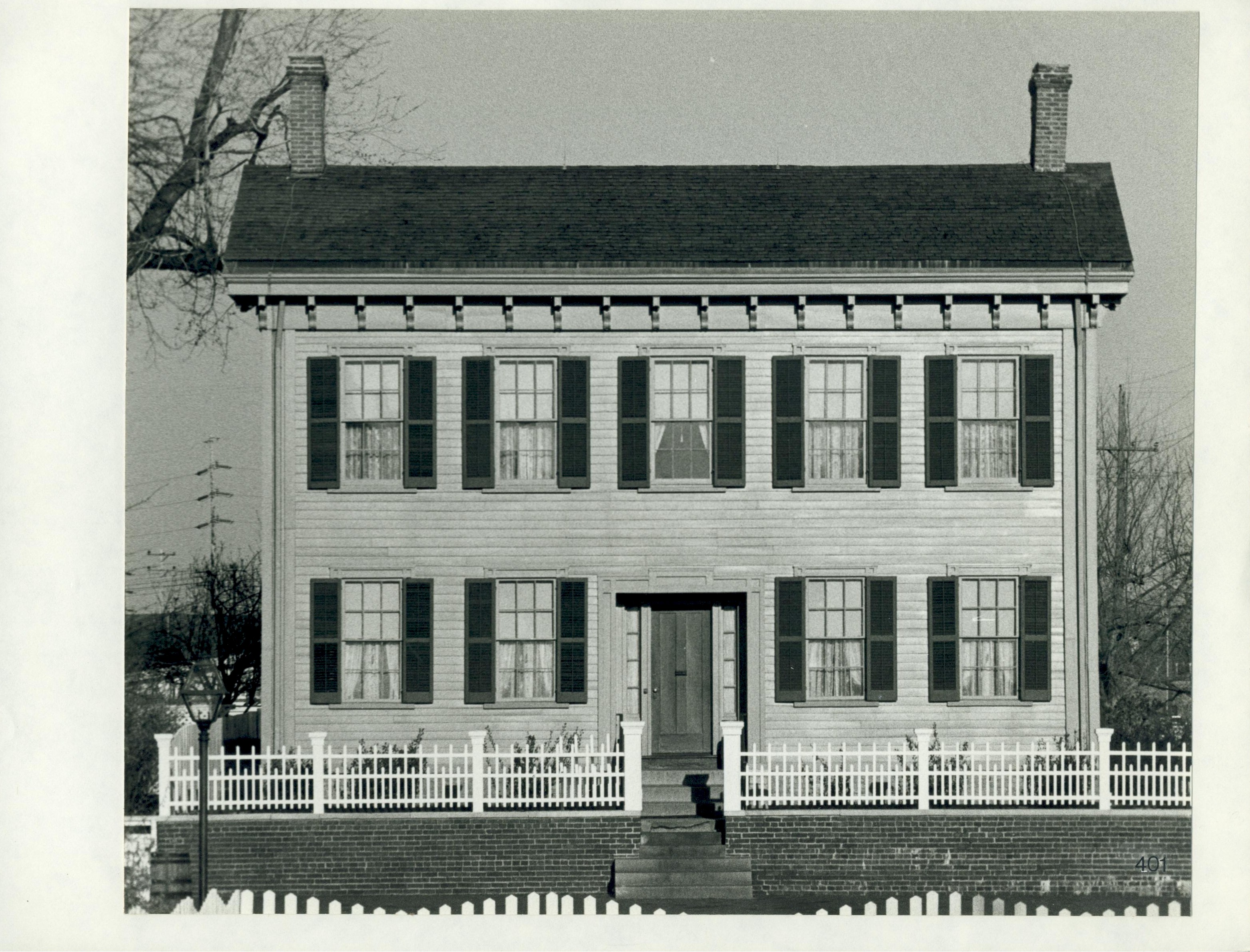 NA Lincoln Home Lincoln Home, front