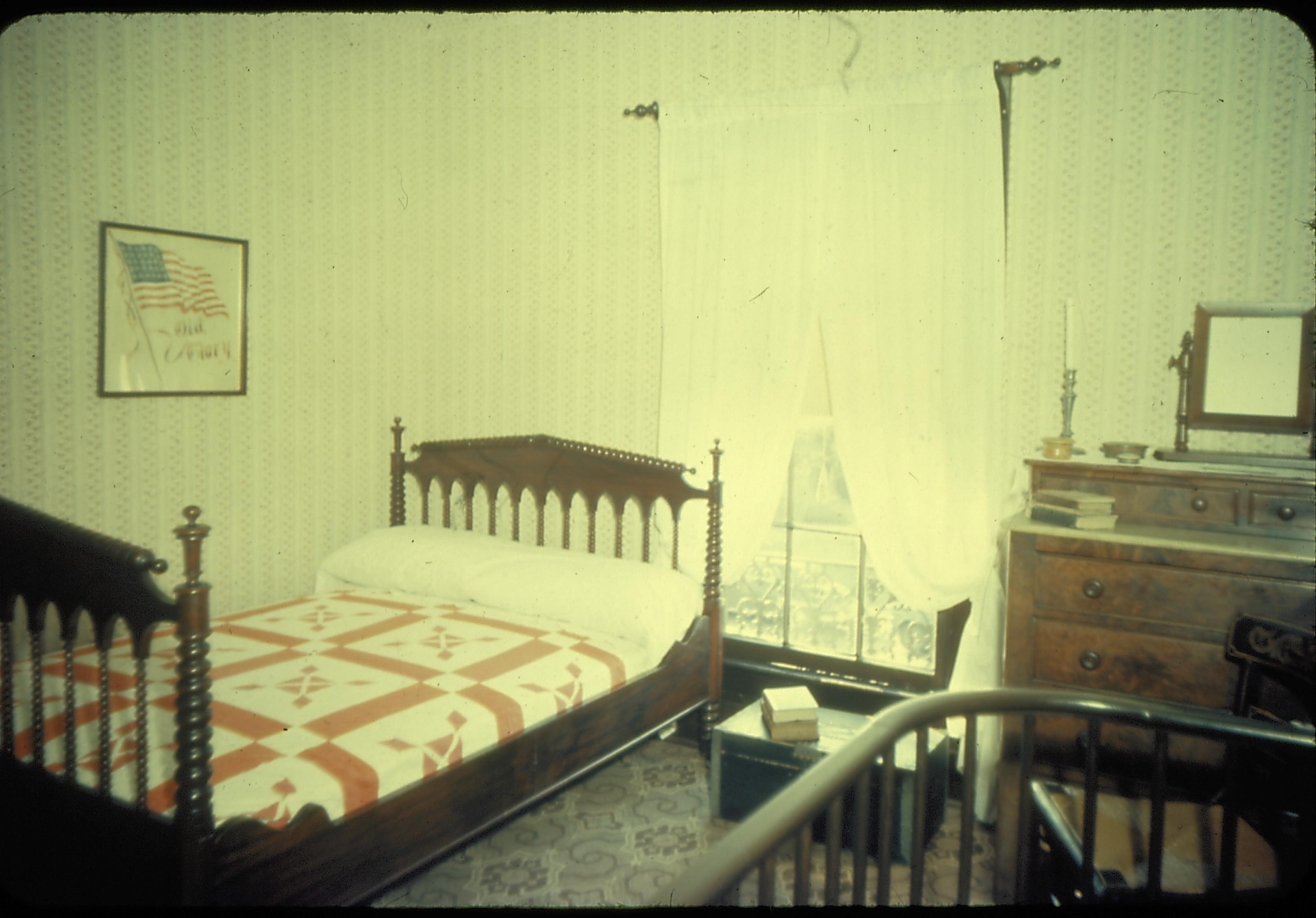 Robert Lincoln's Bedroom, Abraham Lincoln's Home, Springfield, IL Rm207, Robert Bedroom Lincoln, home, Robert, bedroom, furnishings