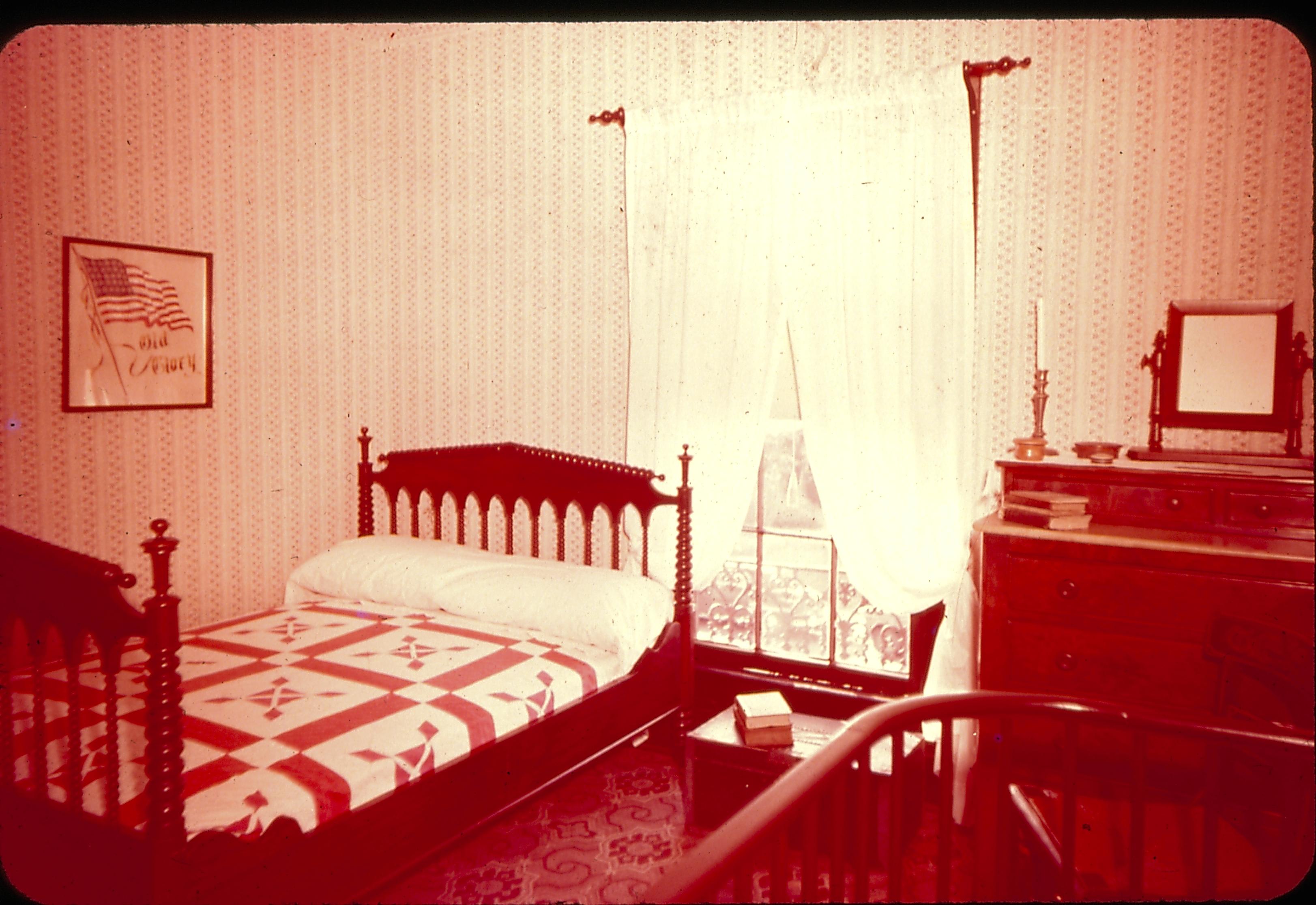 Robert Lincoln's Bedroom, Abraham Lincoln's Home, Springfield, IL Rm207, Robert Bedroom Lincoln, home, Robert, bedroom, furnishings