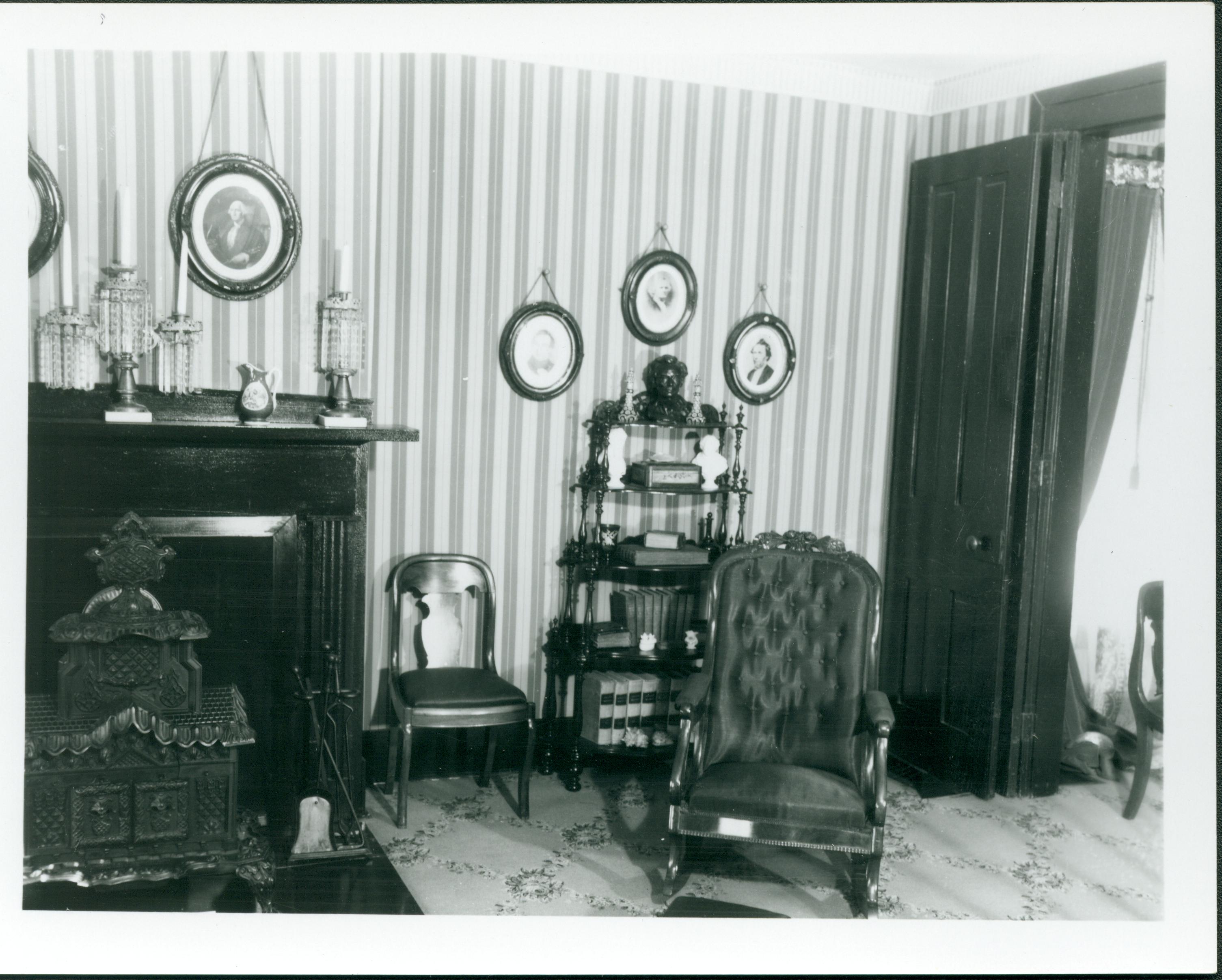 NA Negative # 53, See Classification # 310 Lincoln, Home, Front, Parlor