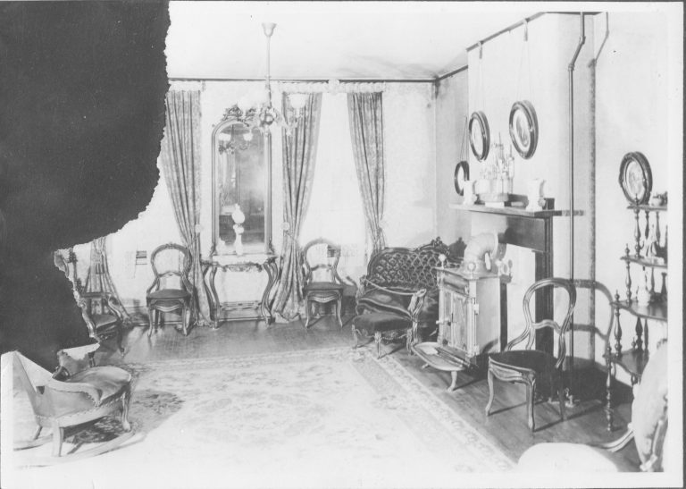 Front Parlor Lincoln, Home, Front, Parlor, tear