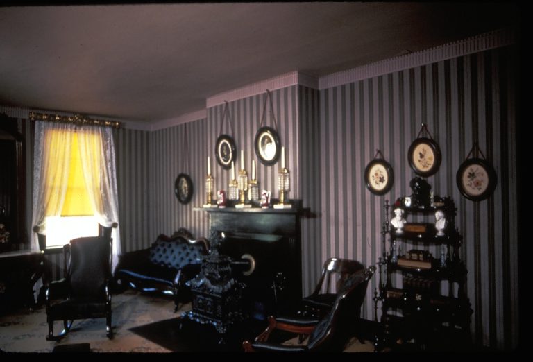 Lincon Home Formal Parlor Lincoln, Home, Front, Parlor