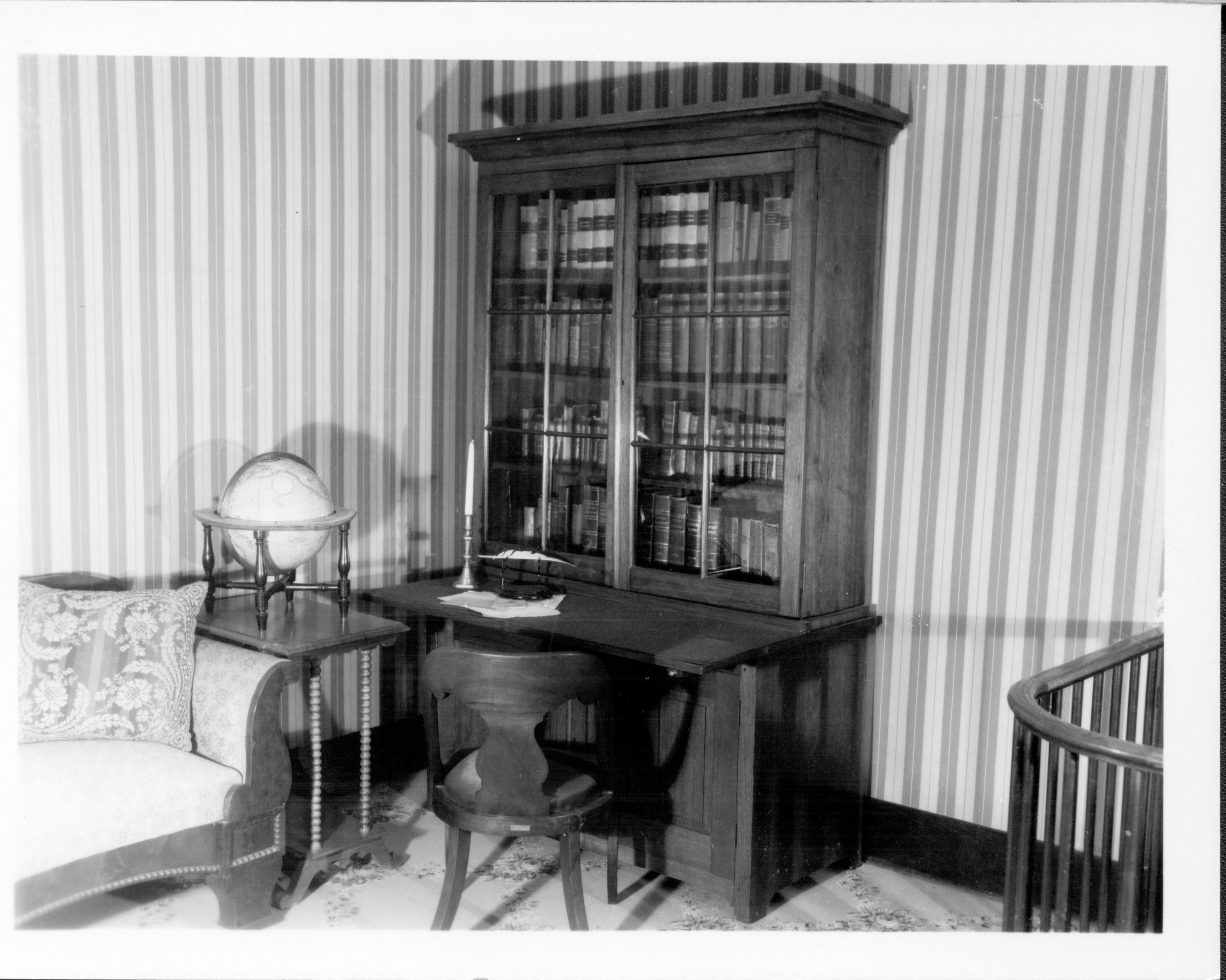 Rear Parlor - Lincoln Home neg.#63, class.#310 Lincoln, Home, Sitting, Room, Parlor