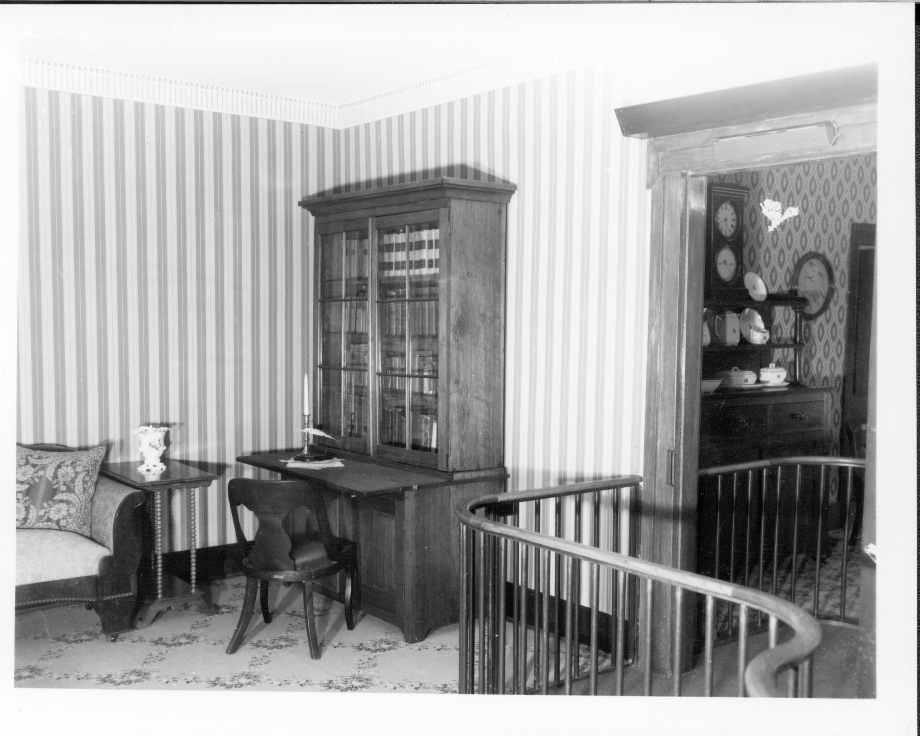 Rear Parlor - Lincoln Home neg.#65, class.#310 Lincoln, Home, Sitting, Room, Parlor