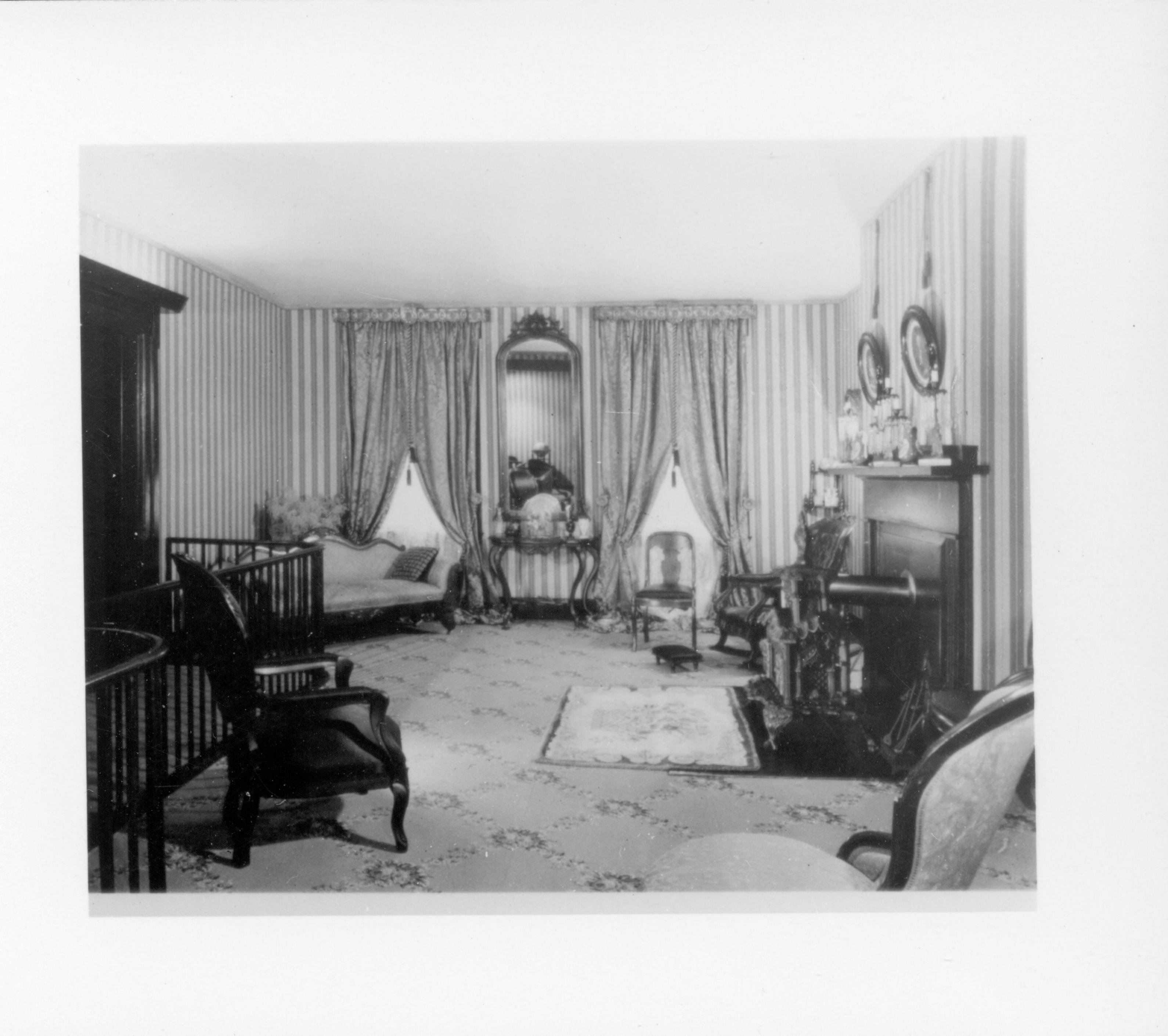 Formal Parlor - Lincoln's Home neg.#640, class.#7 Lincoln, Home, Sitting, Room, Parlor