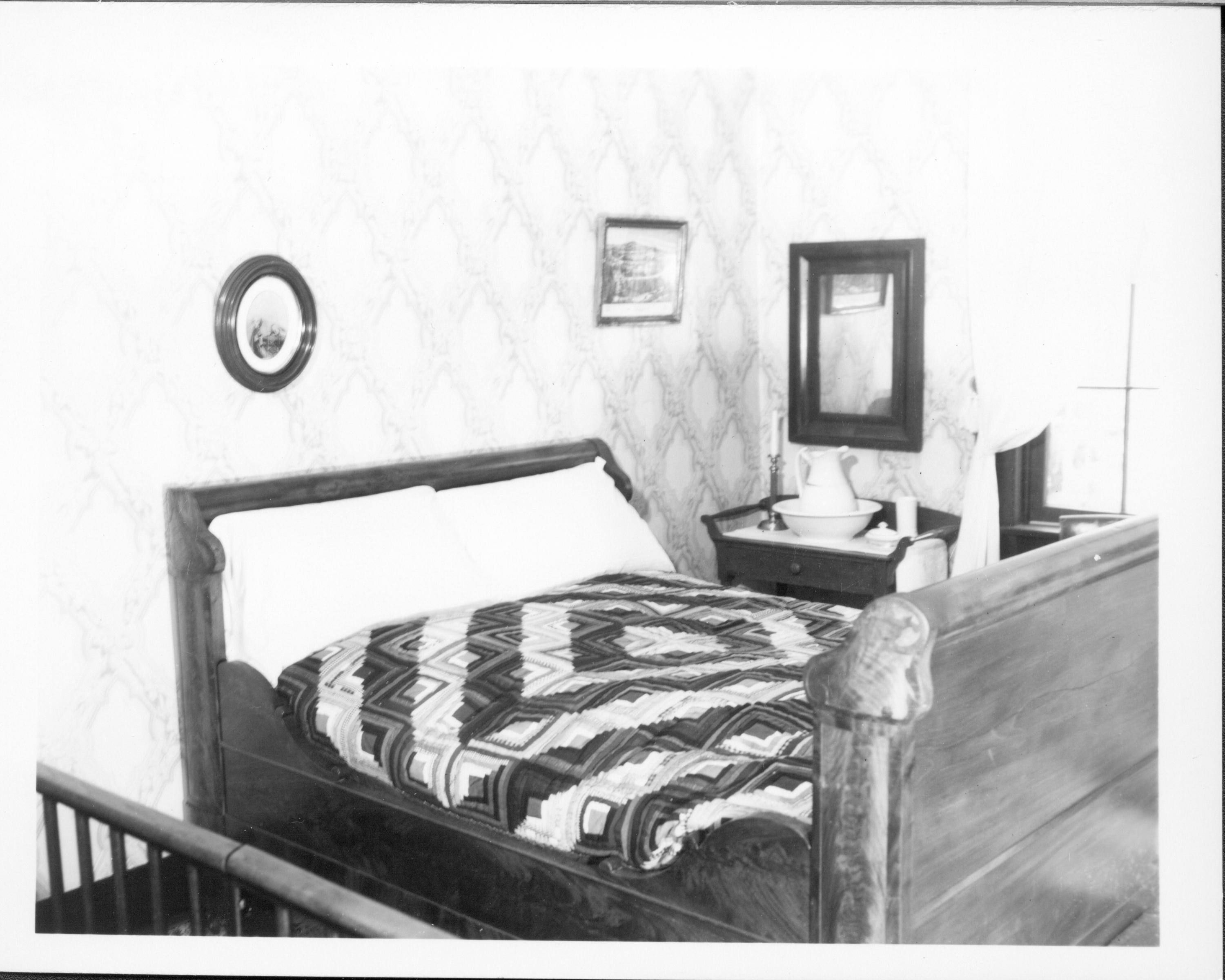 Boy's Bedroom - Lincoln's Home neg.#29, class.#310 Lincoln, Home, Guest Bedroom, Boy's Bedroom