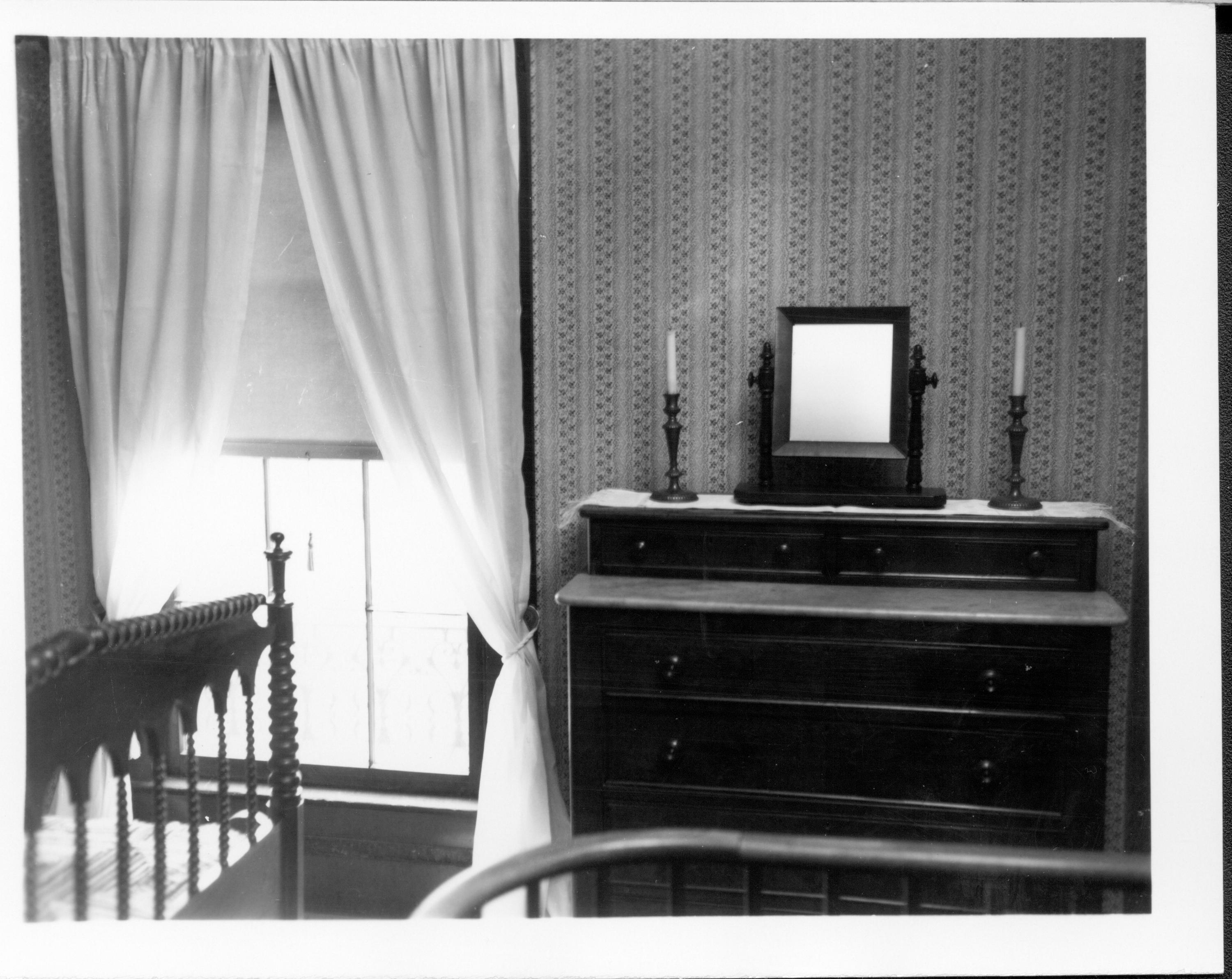 Boy's Bedroom - Lincoln's Home neg.#11, class.#310 Lincoln, Home, Guest Bedroom, Boy's Bedroom