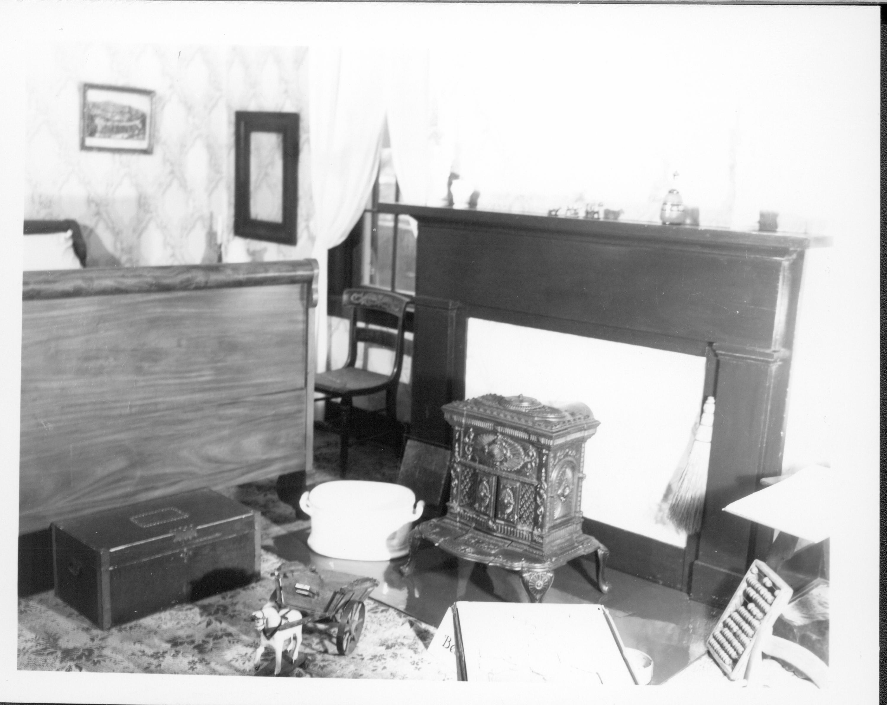 Boy's Bedroom - Lincoln's Home neg.#27, class.#310 Lincoln, Home, Guest Bedroom, Boy's Bedroom