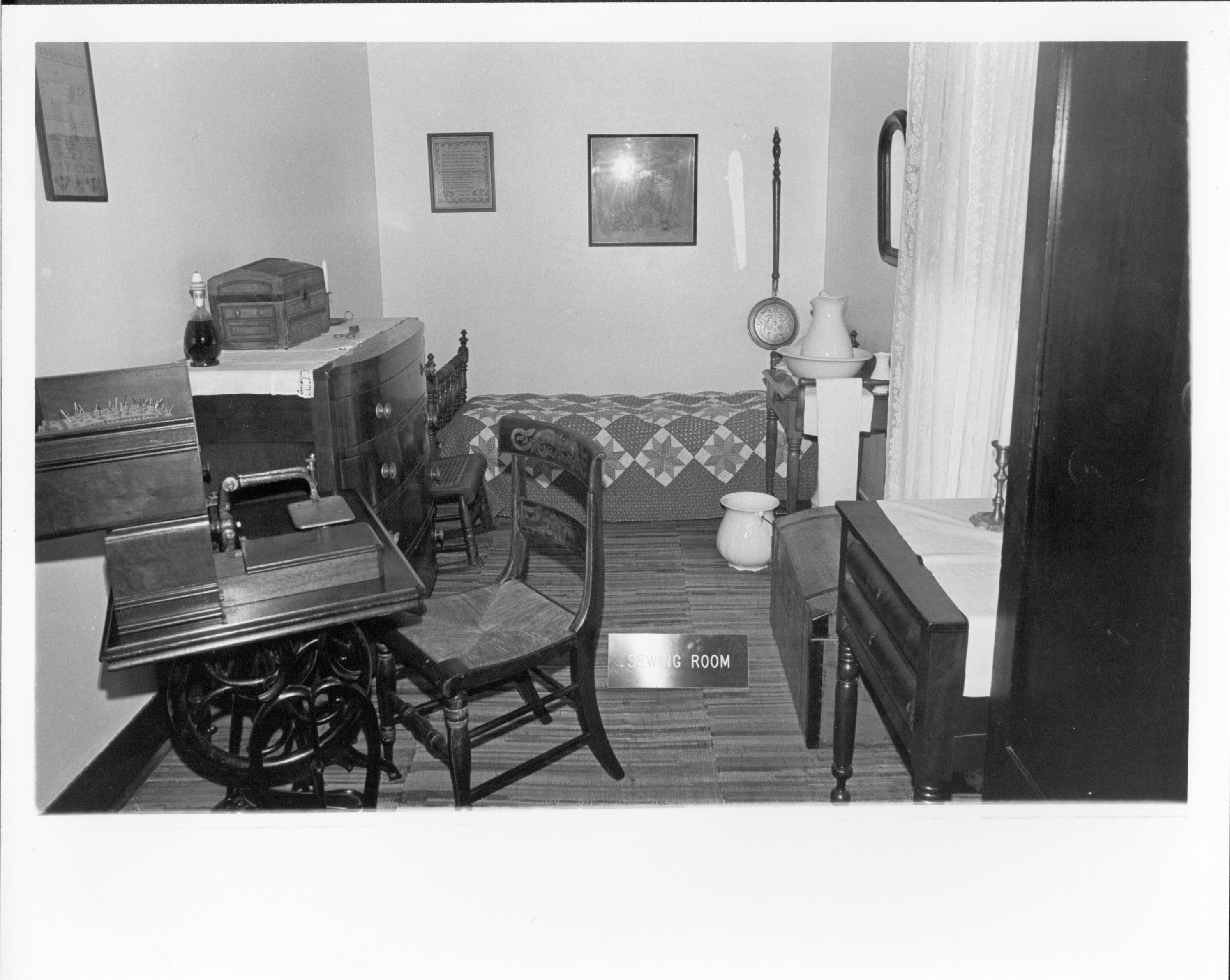 Lincoln, Home, Maids bedroom, Sewing room