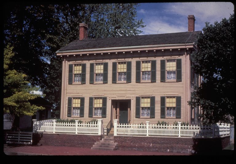 Lincoln Home (west side) Lincoln, home