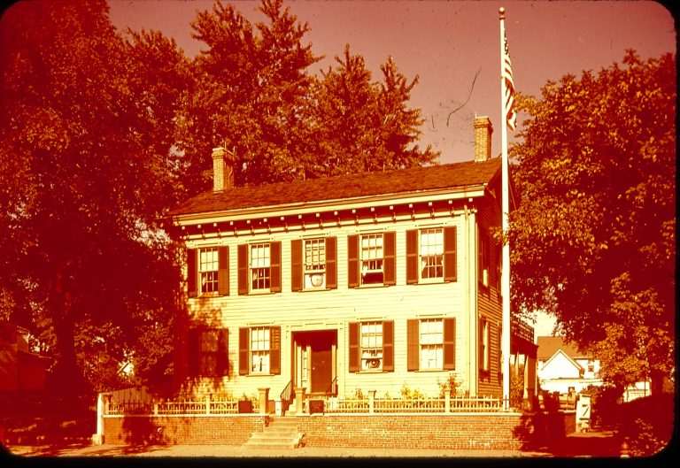 Abraham Lincoln's Home 1844-1861, Springfield, Illinois Lincoln, home