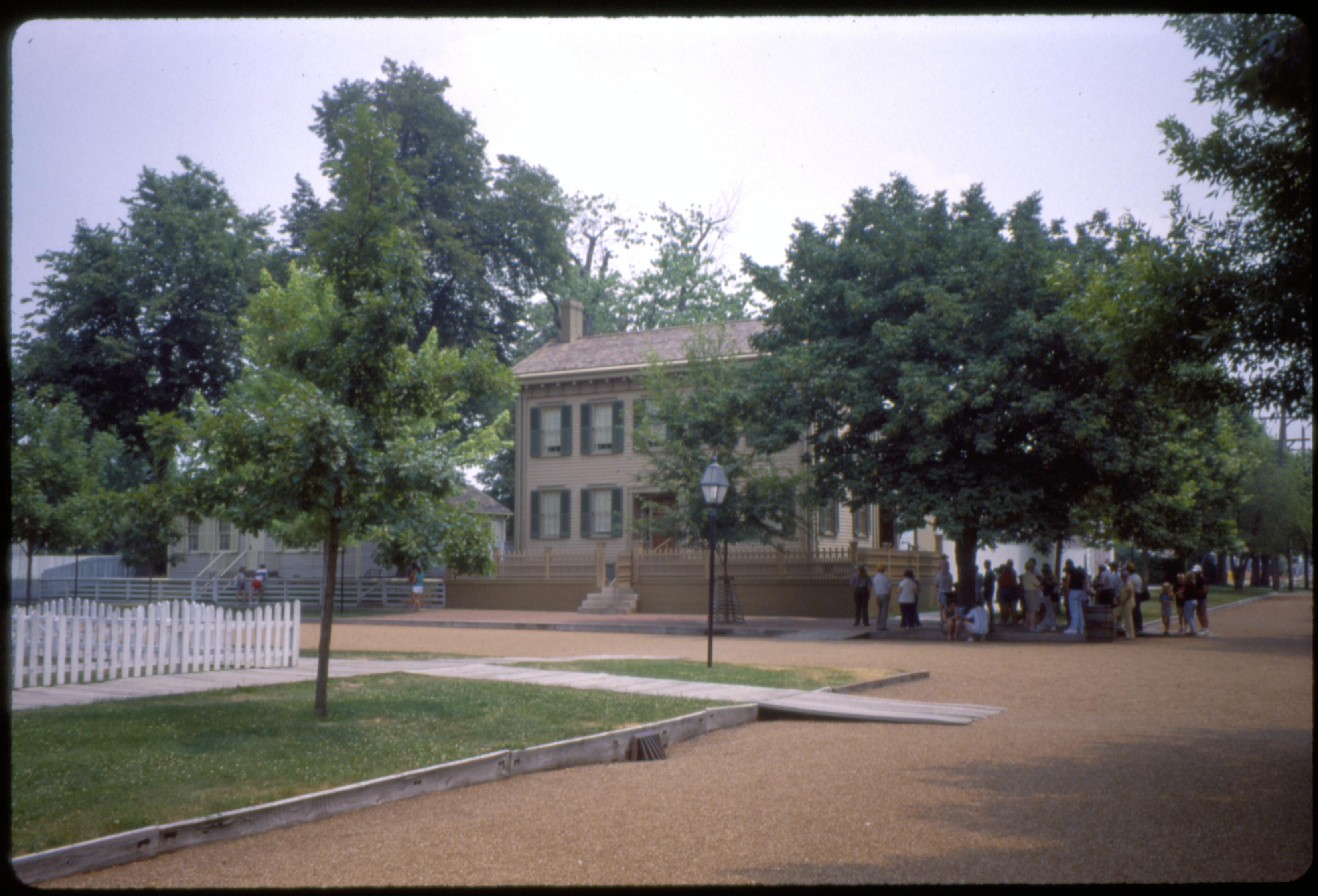 Lincoln Home Lincoln, home, visitors