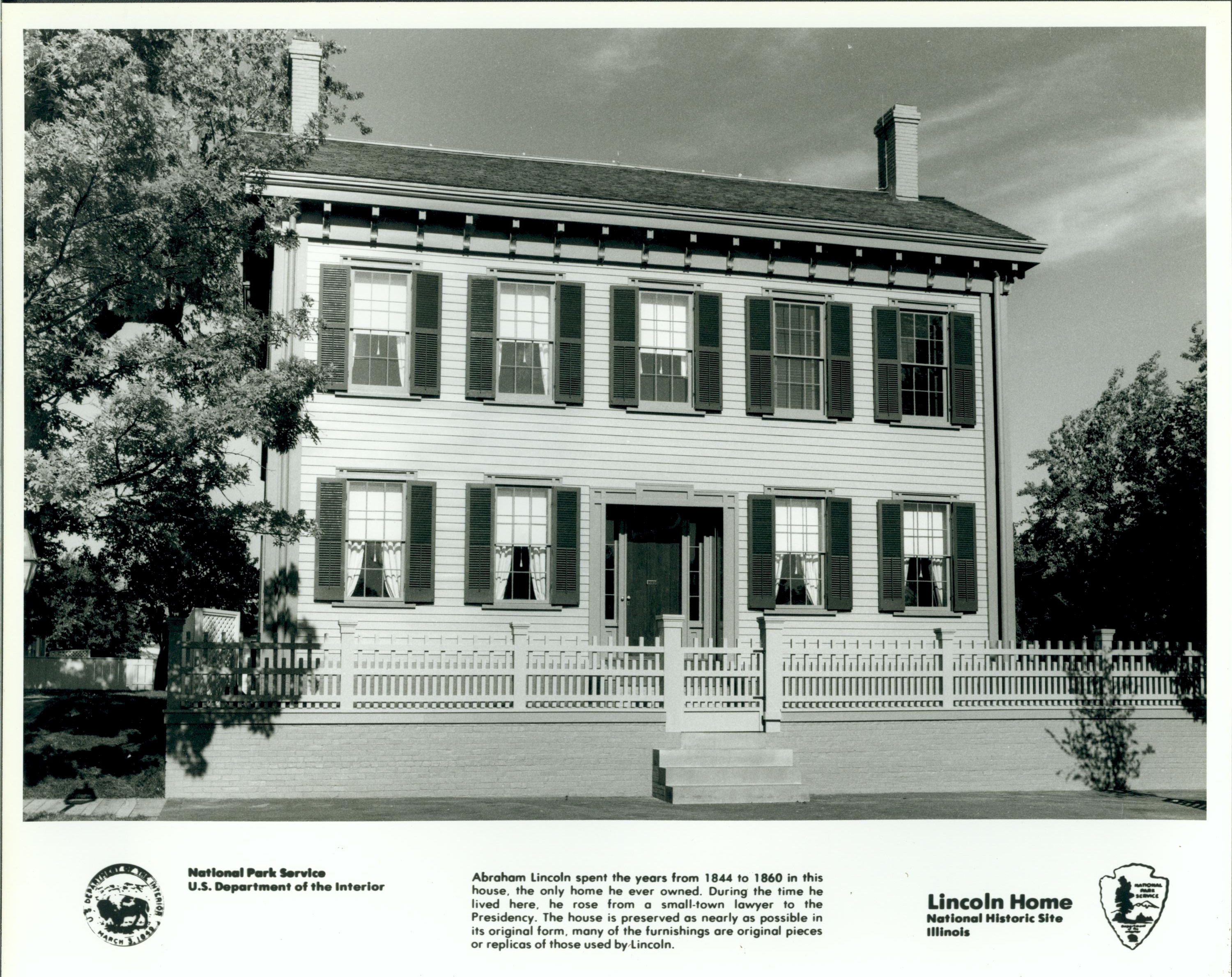 Lincoln Home NHS Illinois NPS, Lincoln Home after 1988 Lincoln, home, NPS