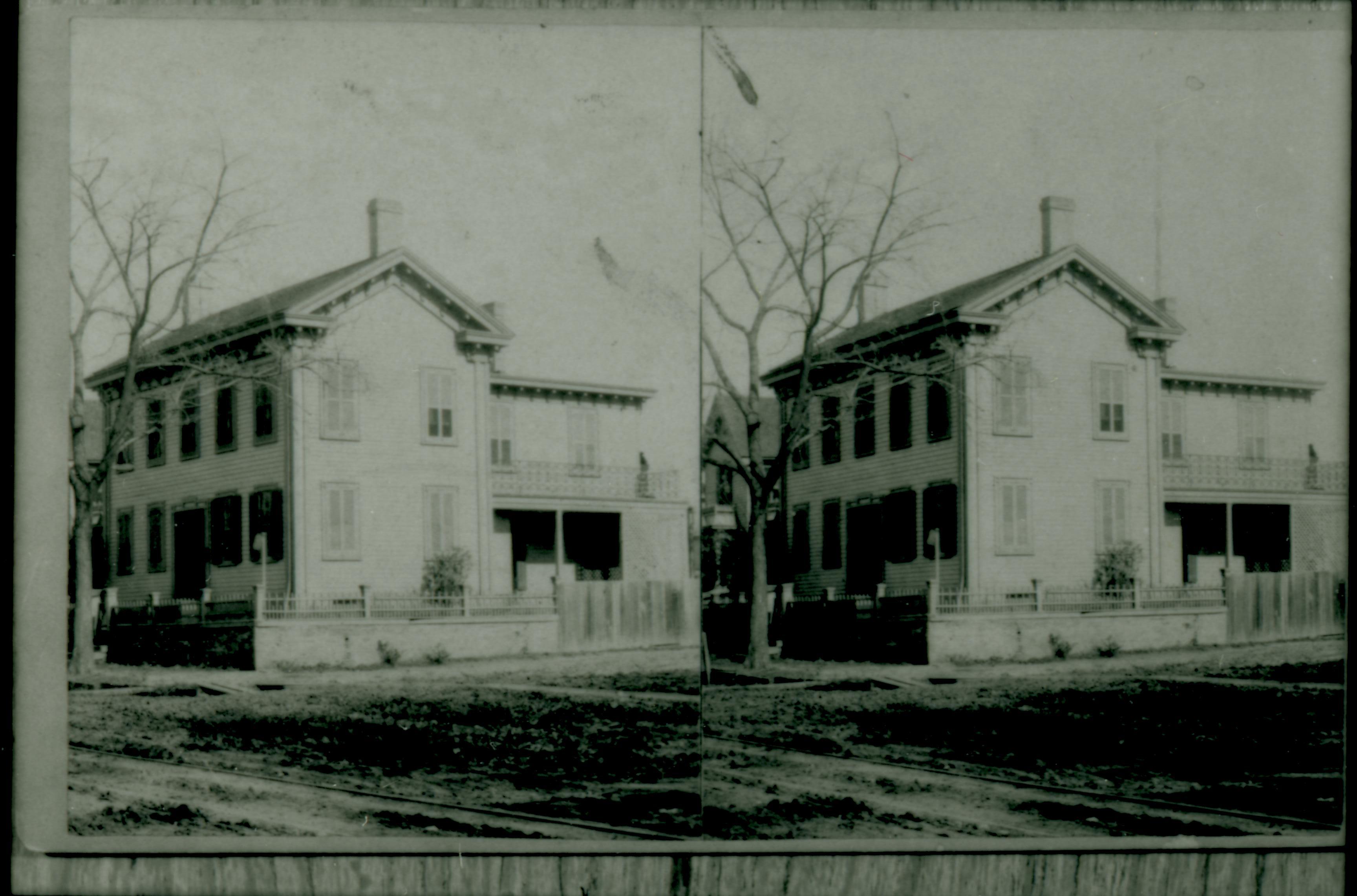 NA Lincoln, home, stereogram