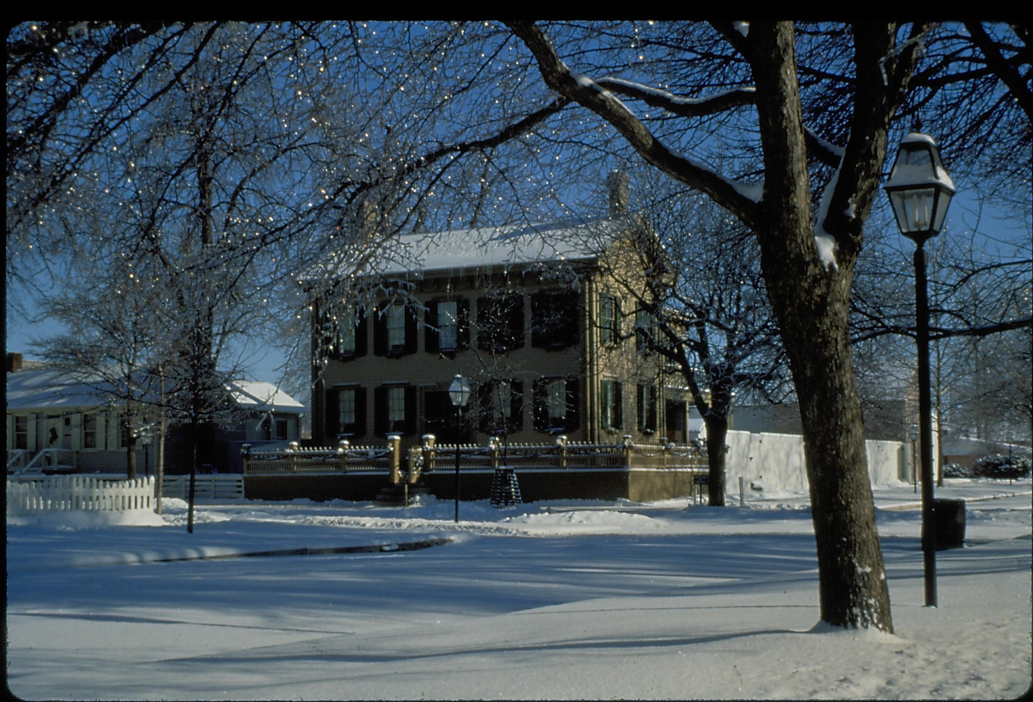 NA file no. 3 Lincoln, home, snow